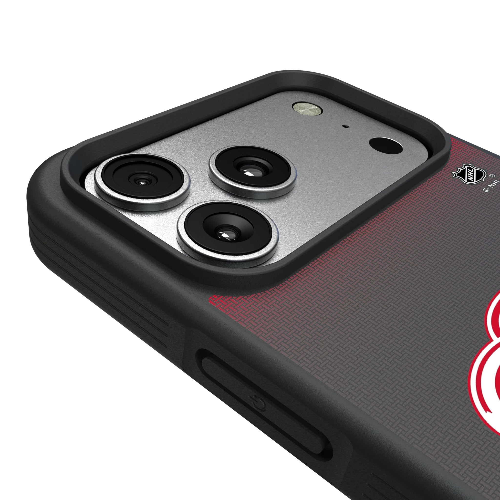 Detroit Red Wings Linen Bump Phone Case for Apple iPhone 17 Series 6