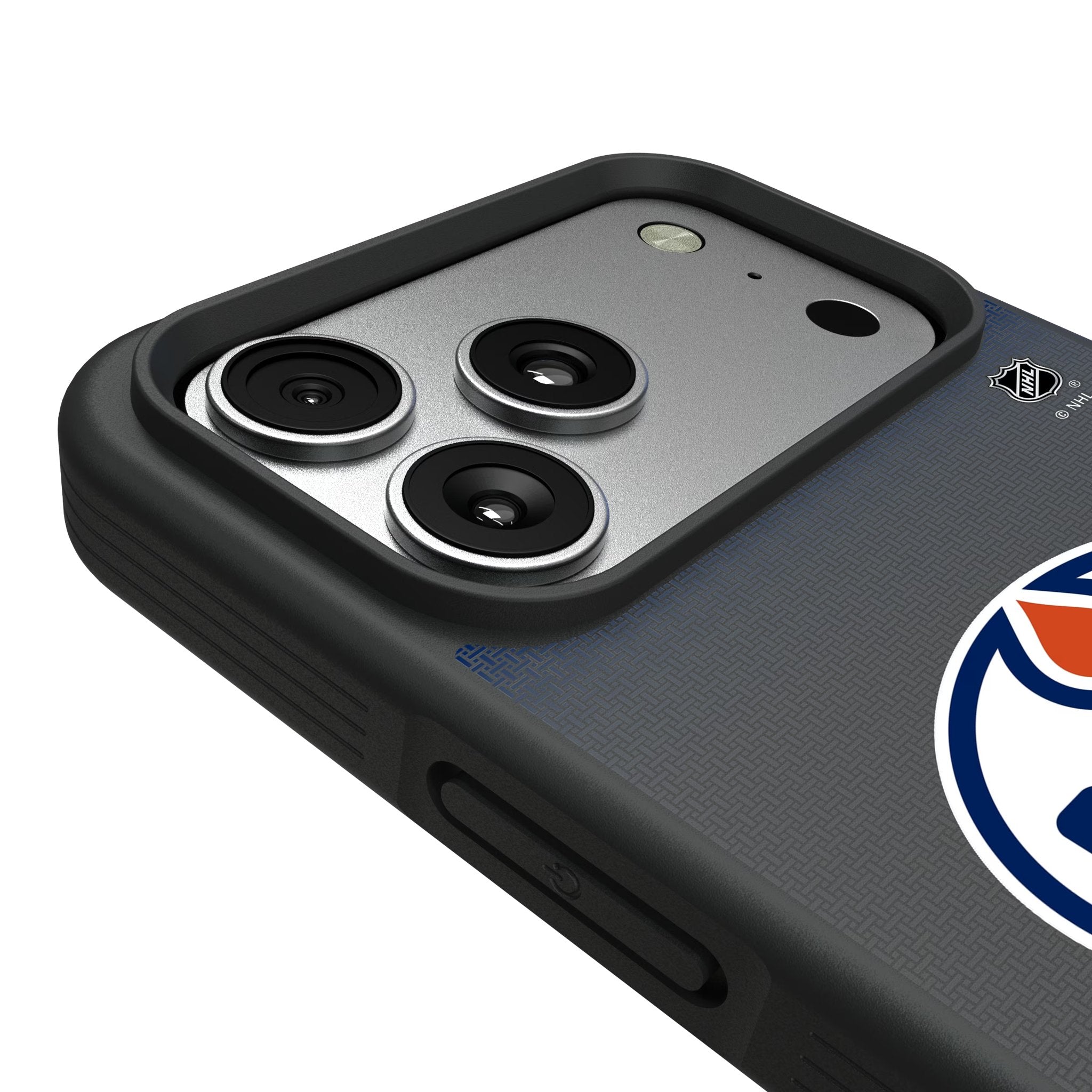 Edmonton Oilers Linen Bump Phone Case for Apple iPhone 17 Series 6