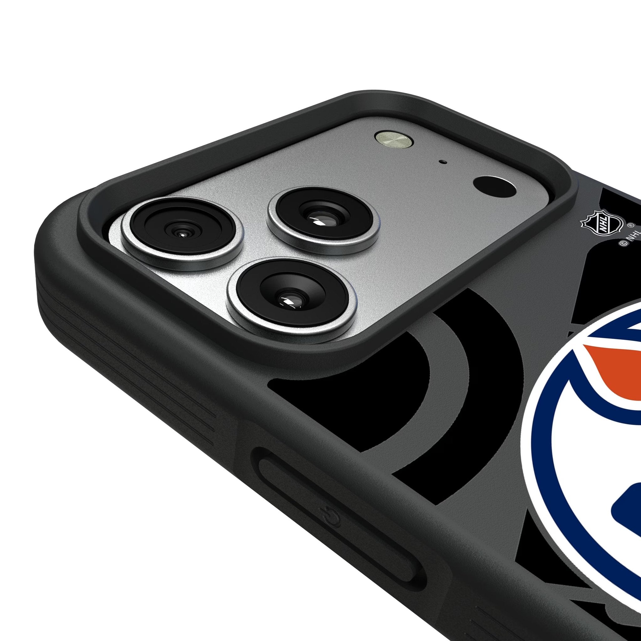 Edmonton Oilers Monocolor Tilt Bump Phone Case for Apple iPhone 17 Series 6