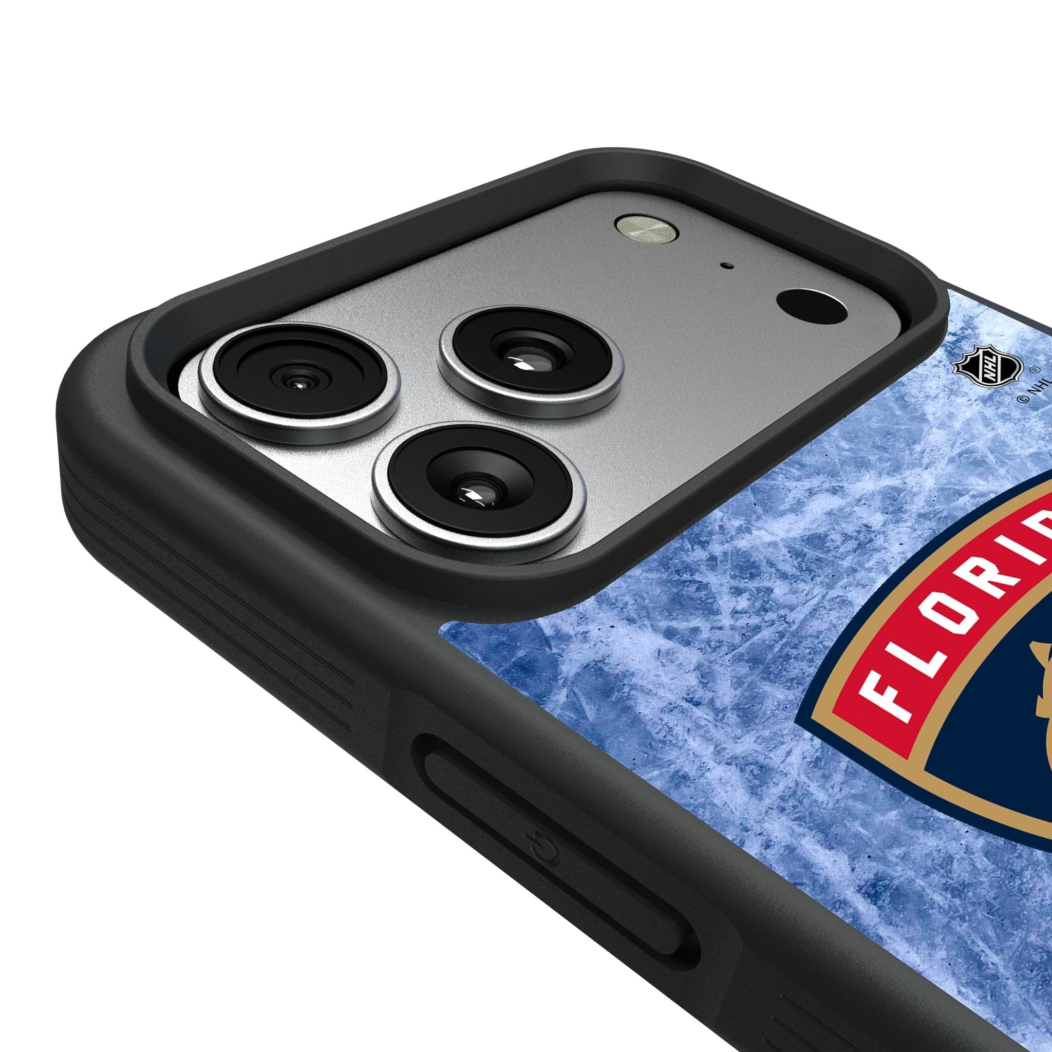 Florida Panthers Ice Wordmark Bump Phone Case for Apple iPhone 17 Series 6