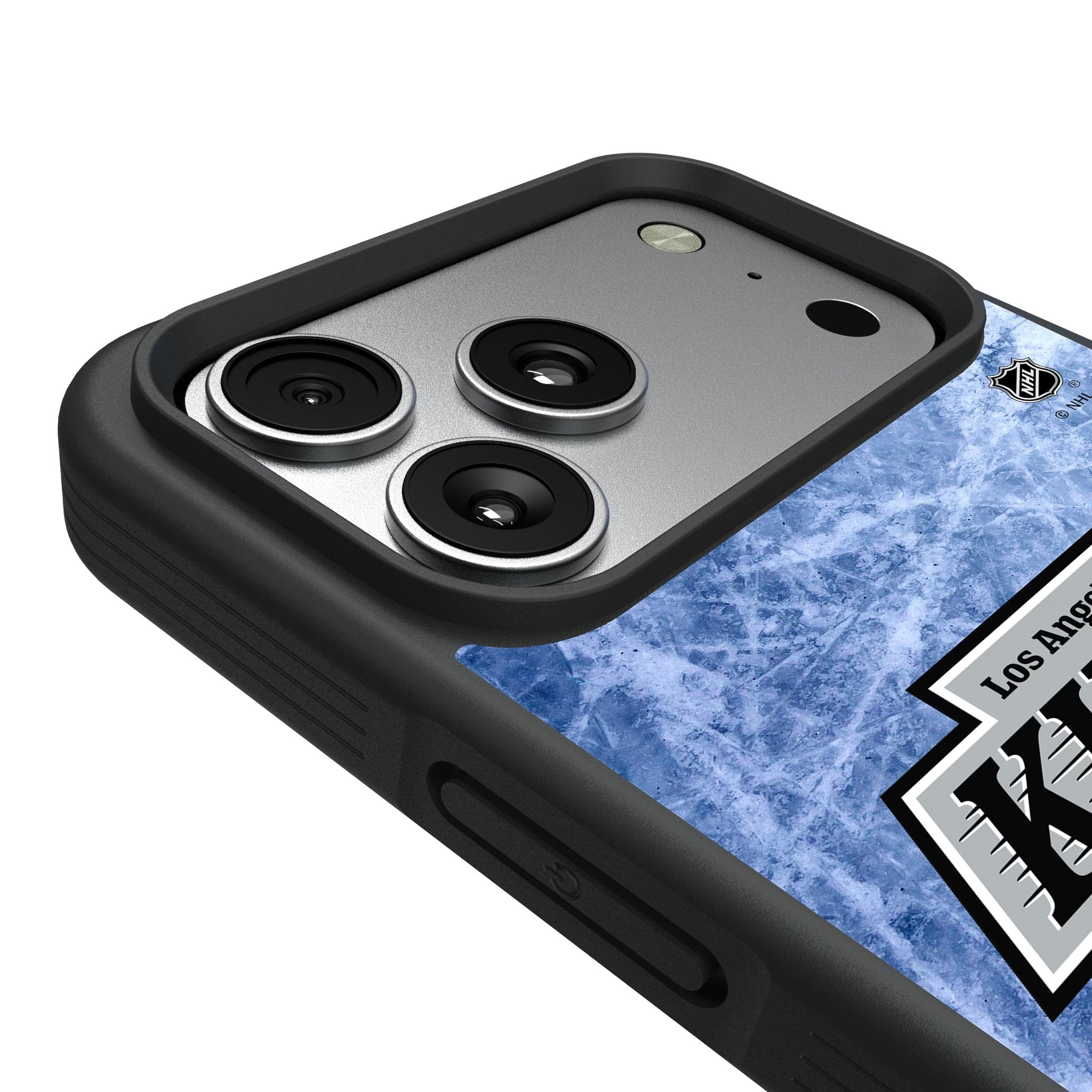 LA Kings Ice Wordmark Bump Phone Case for Apple iPhone 17 Series 6
