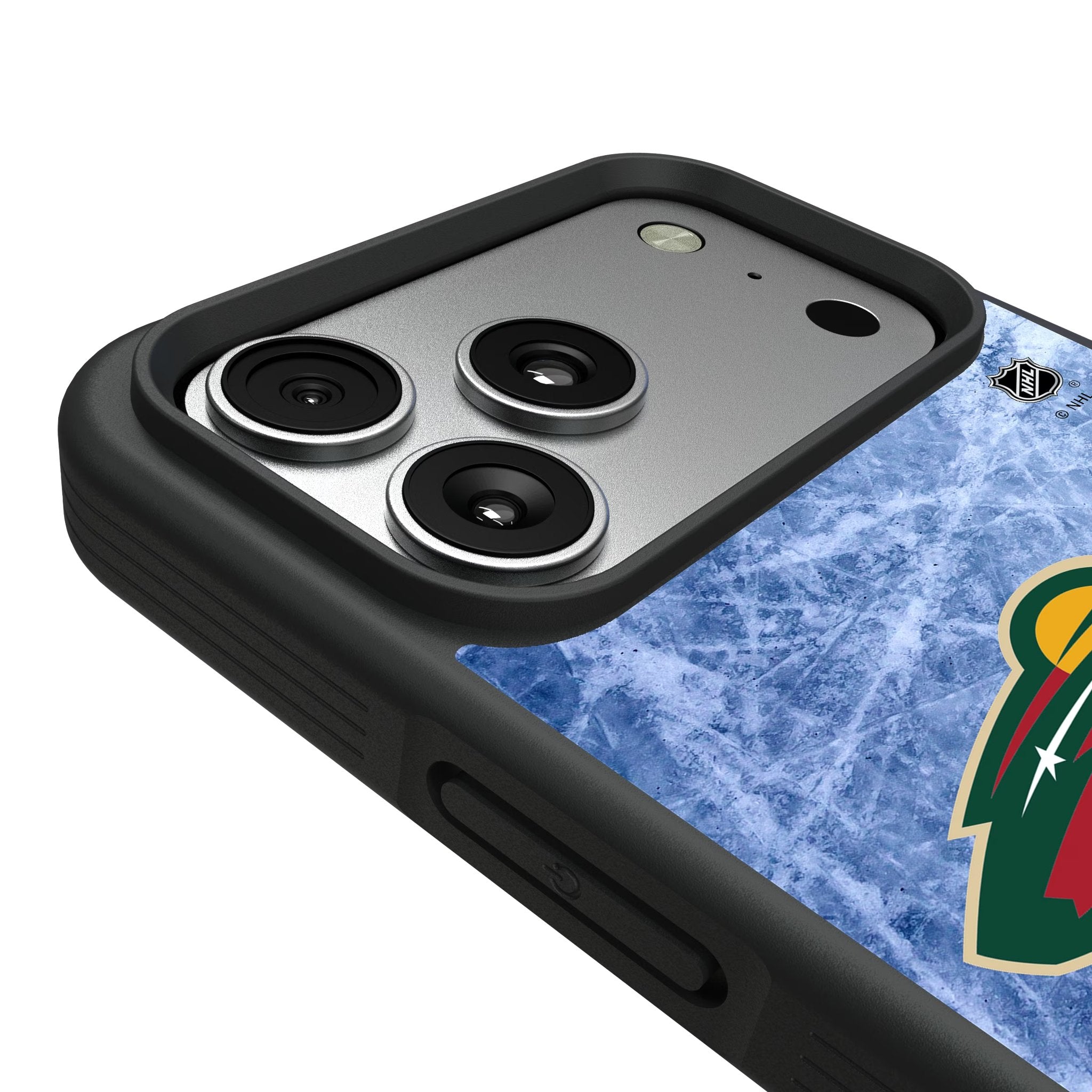 Minnesota Wild Ice Wordmark Bump Phone Case for Apple iPhone 17 Series 6