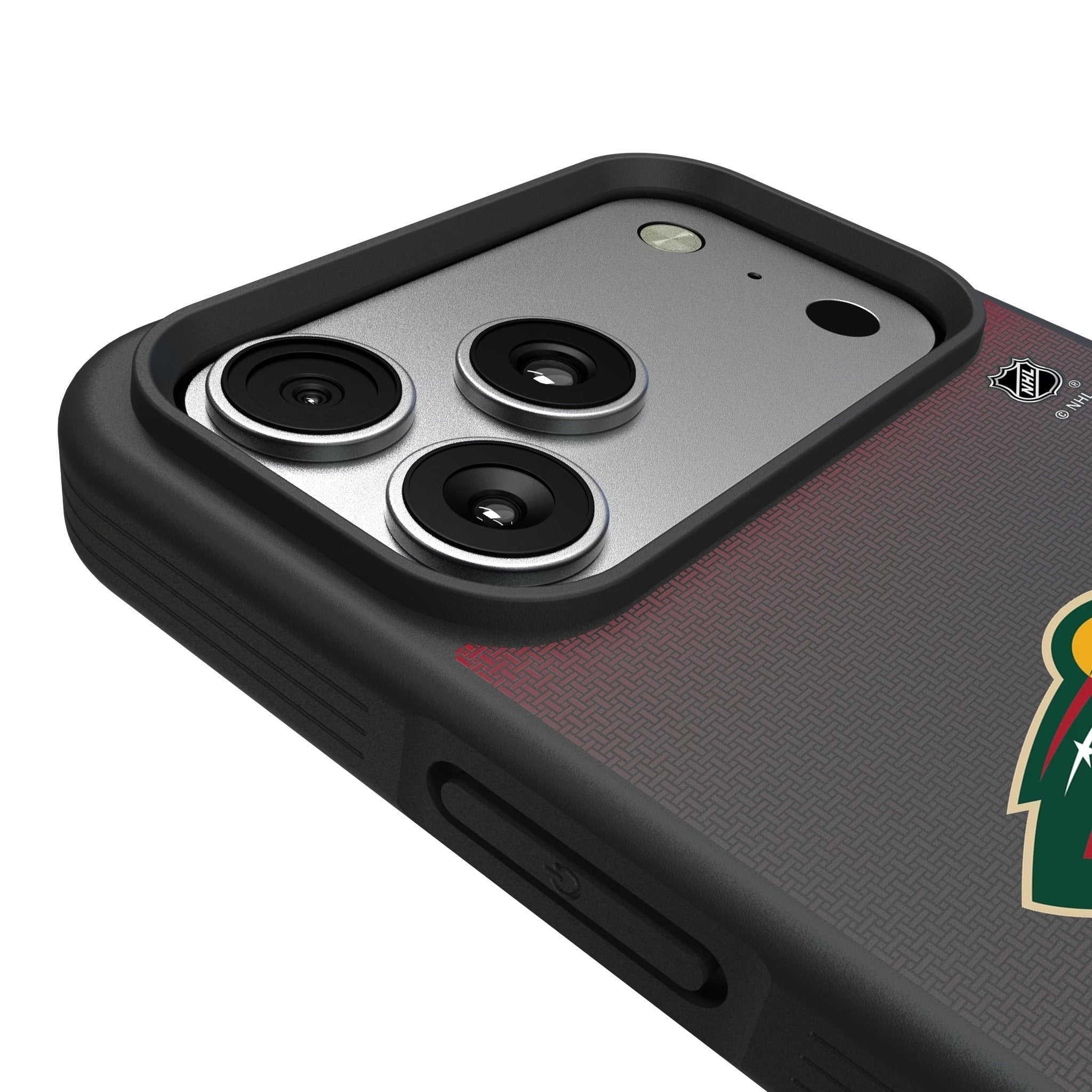 Minnesota Wild Linen Bump Phone Case for Apple iPhone 17 Series 6