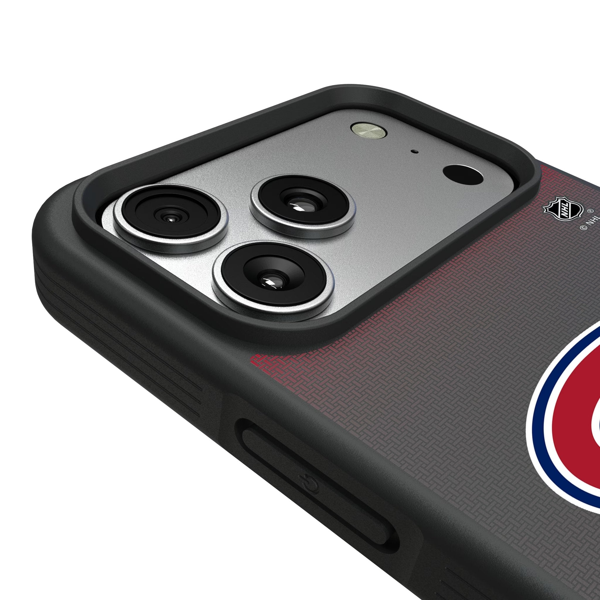 Montreal Canadiens Linen Bump Phone Case for Apple iPhone 17 Series 6