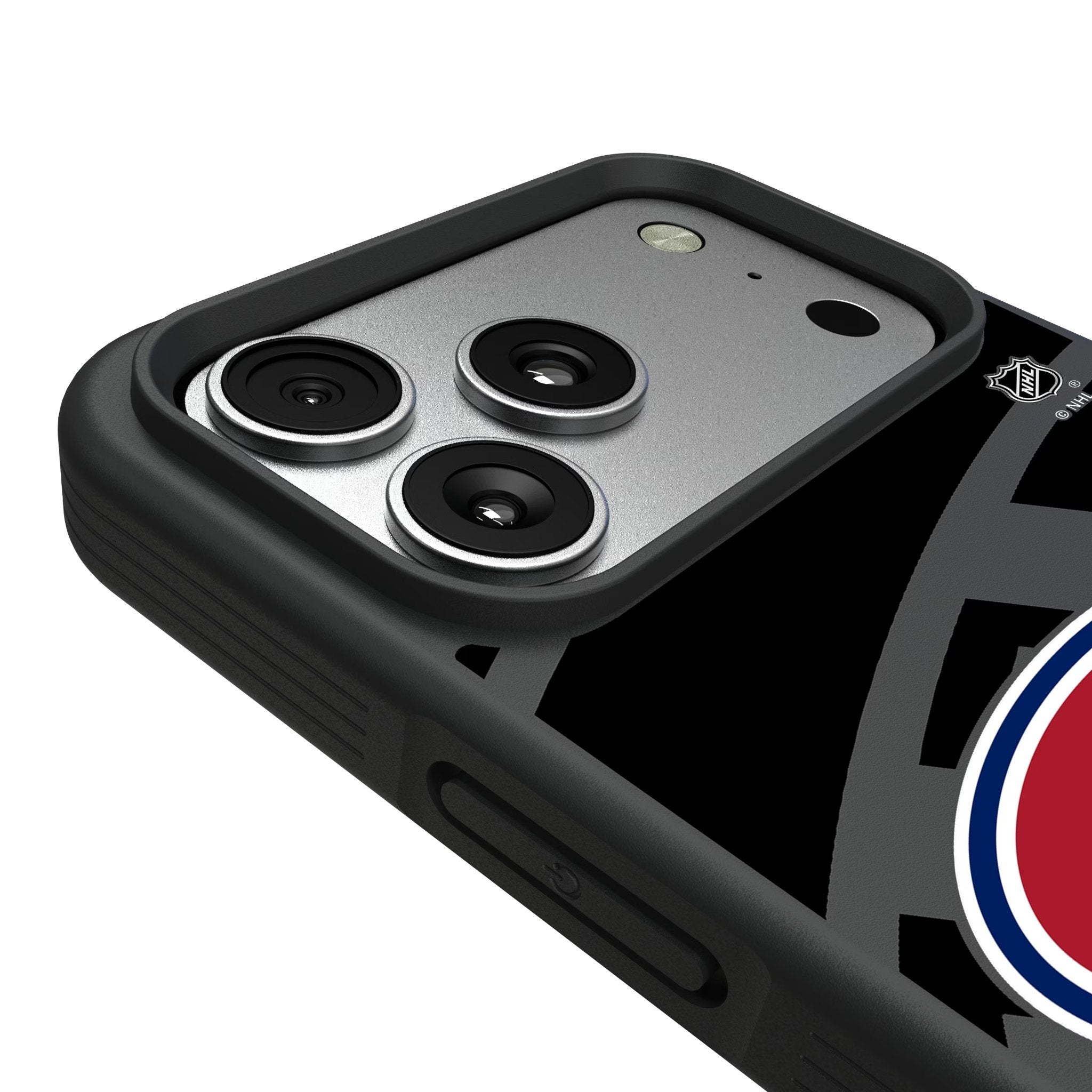 Montreal Canadiens Monocolor Tilt Bump Phone Case for Apple iPhone 17 Series 6