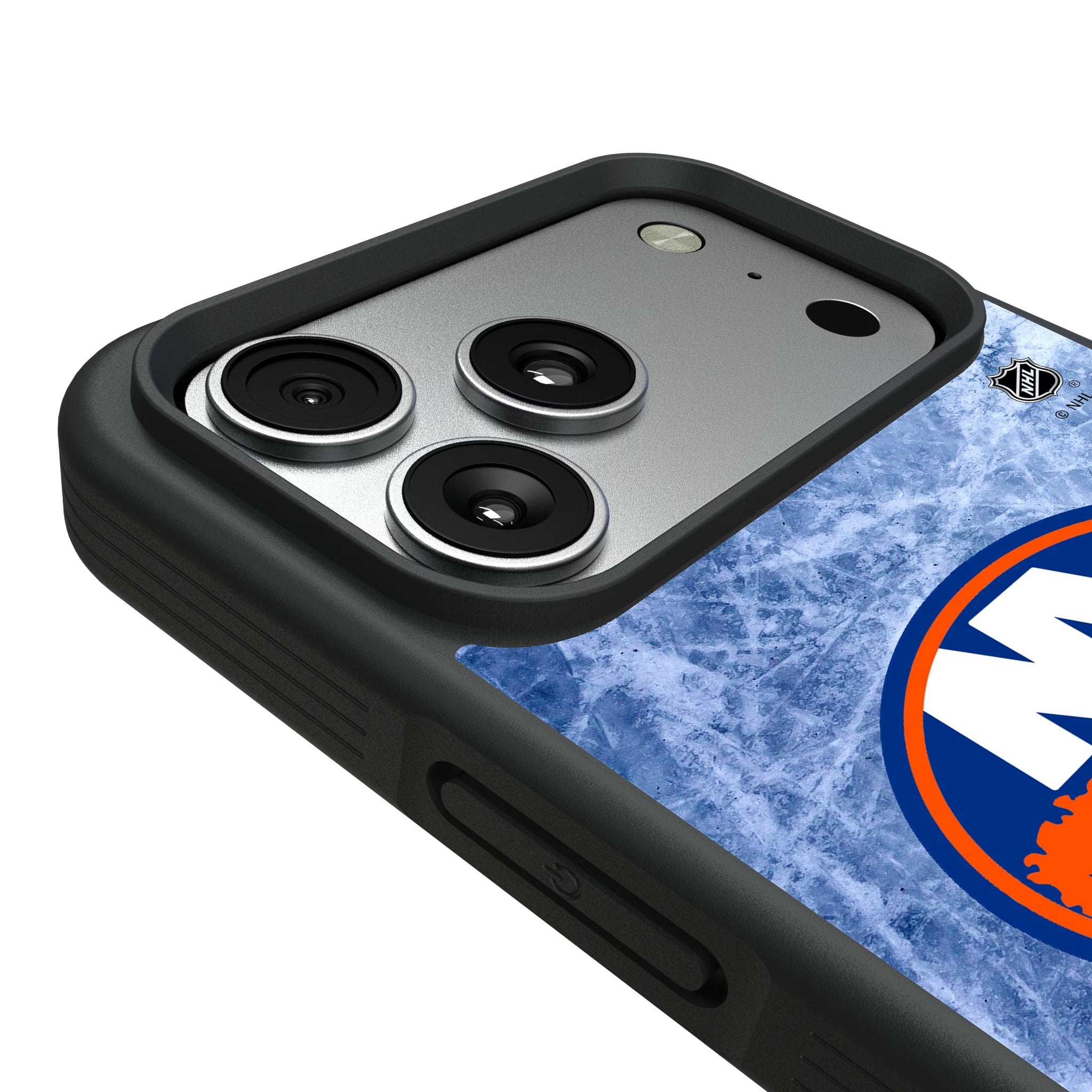New York Islanders Ice Wordmark Bump Phone Case for Apple iPhone 17 Series 6
