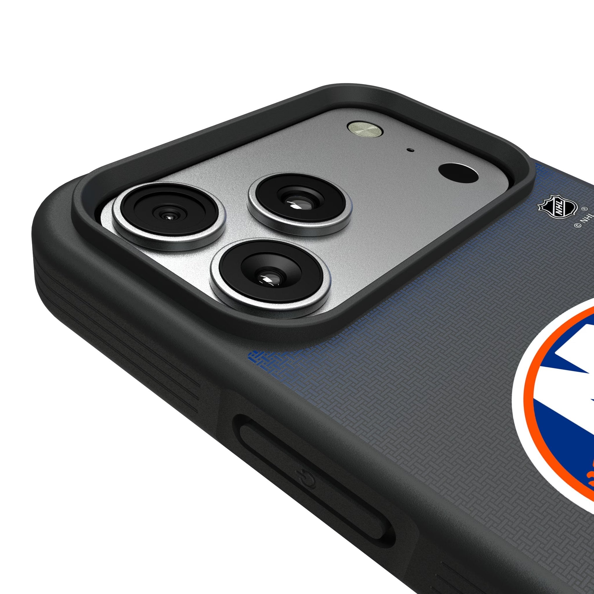 New York Islanders Linen Bump Phone Case for Apple iPhone 17 Series 6