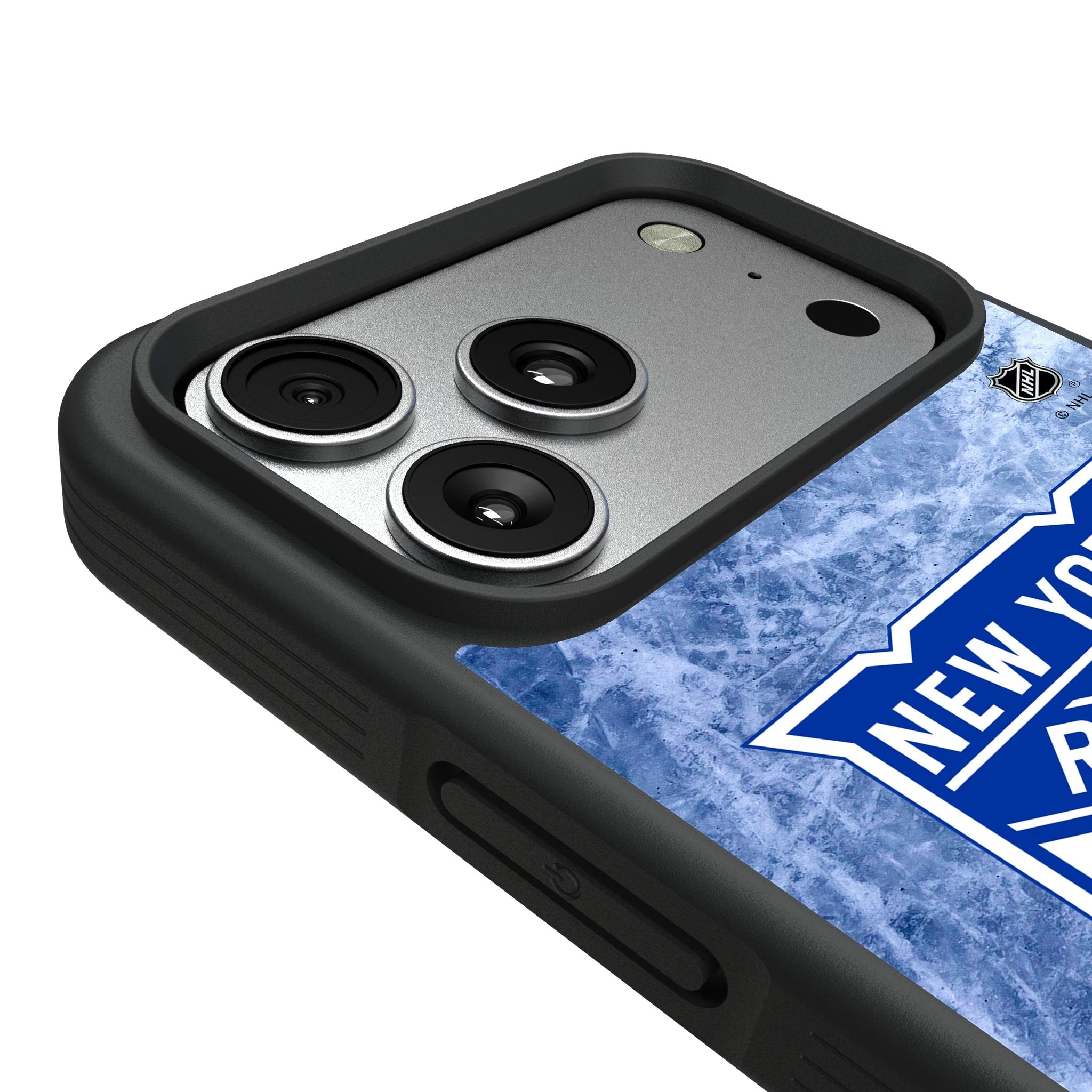 New York Rangers Ice Wordmark Bump Phone Case for Apple iPhone 17 Series 6