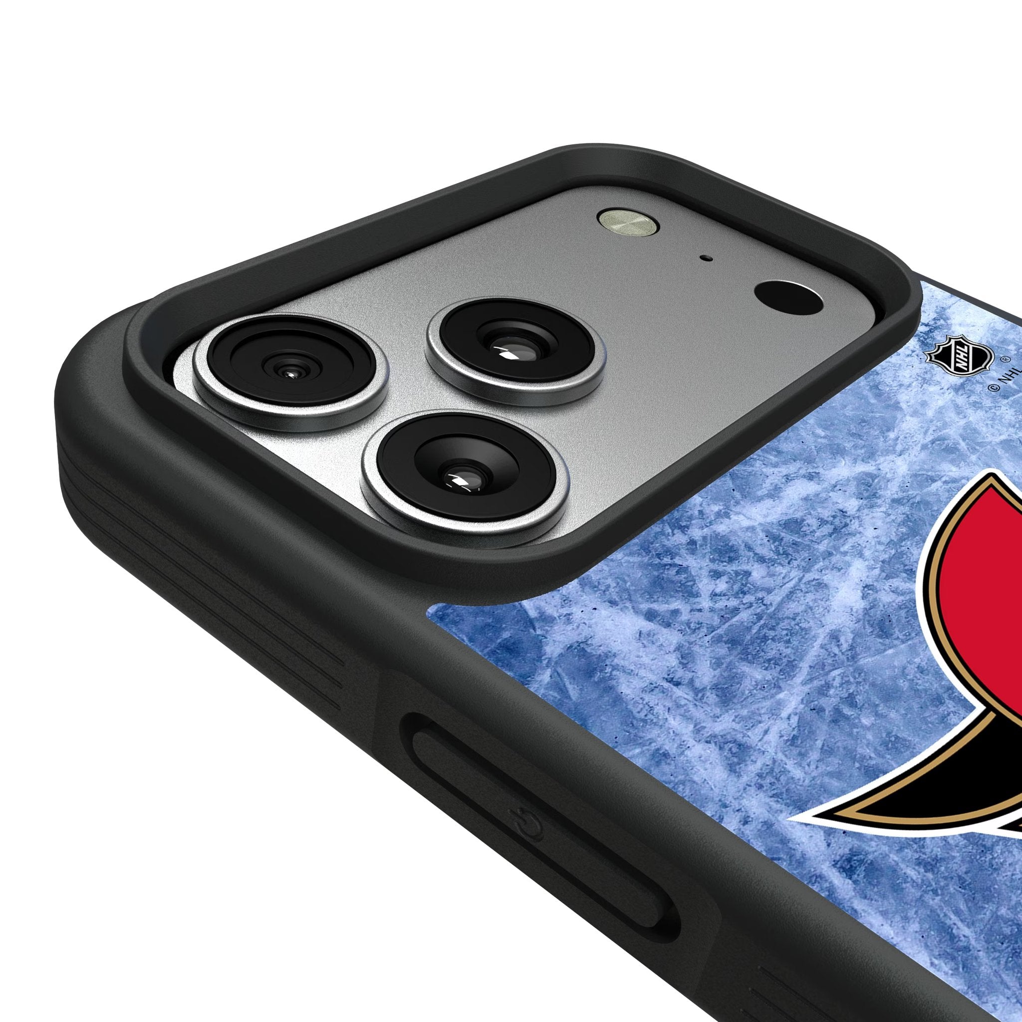 Ottawa Senators Ice Wordmark Bump Phone Case for Apple iPhone 17 Series 6