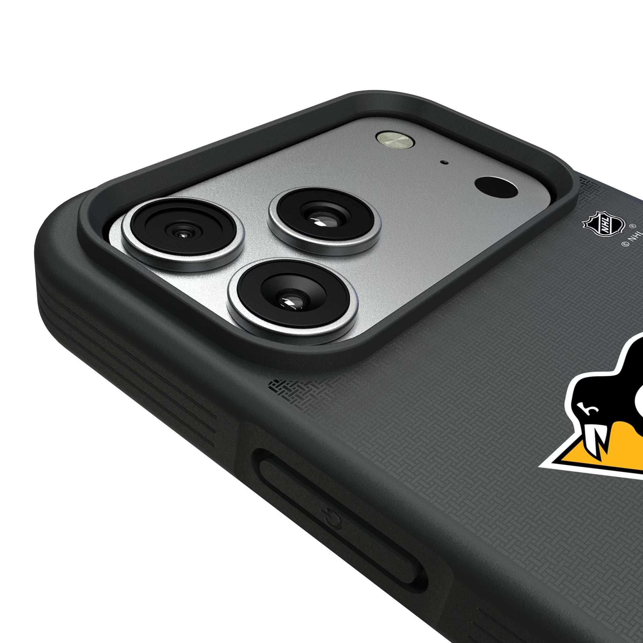Pittsburgh Penguins Linen Bump Phone Case for Apple iPhone 17 Series 6
