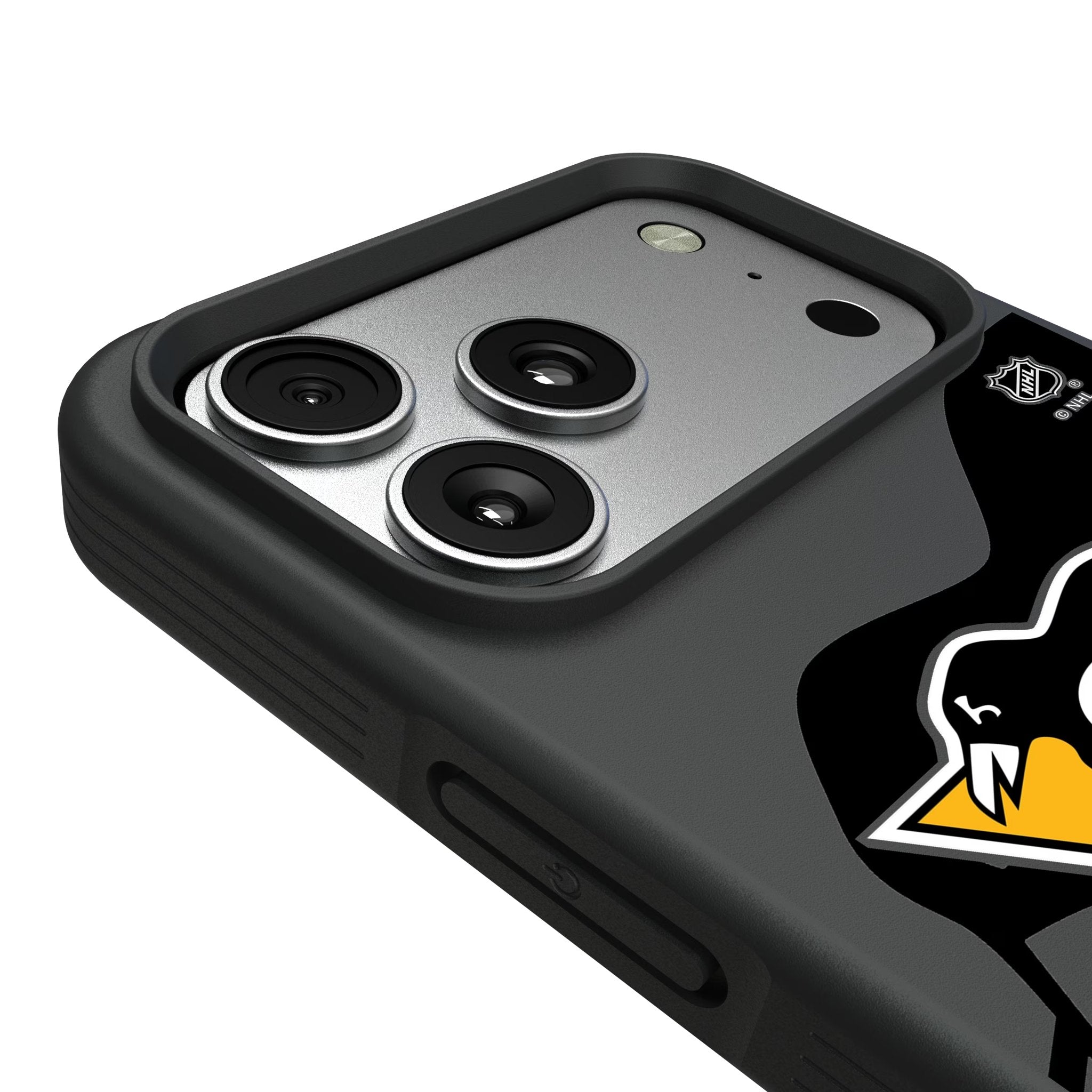 Pittsburgh Penguins Monocolor Tilt Bump Phone Case for Apple iPhone 17 Series 6