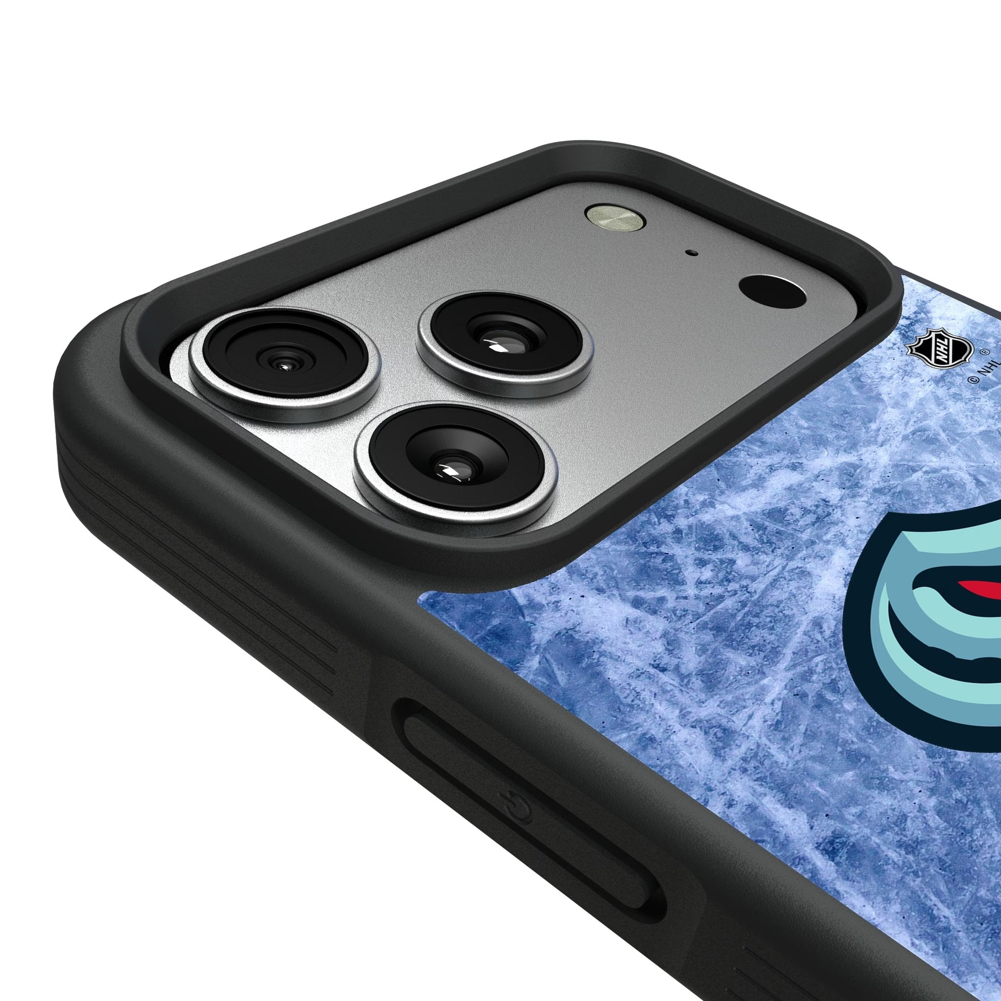Seattle Kraken Ice Wordmark Bump Phone Case for Apple iPhone 17 Series 6