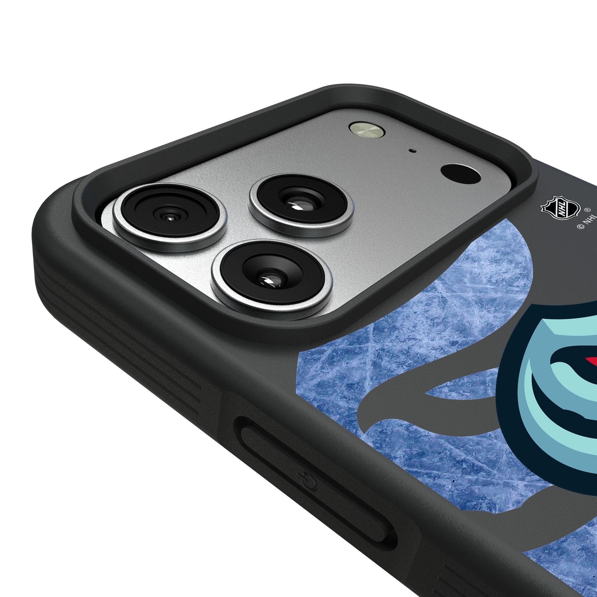 Seattle Kraken Ice Tilt Bump Phone Case for Apple iPhone 17 Series 6