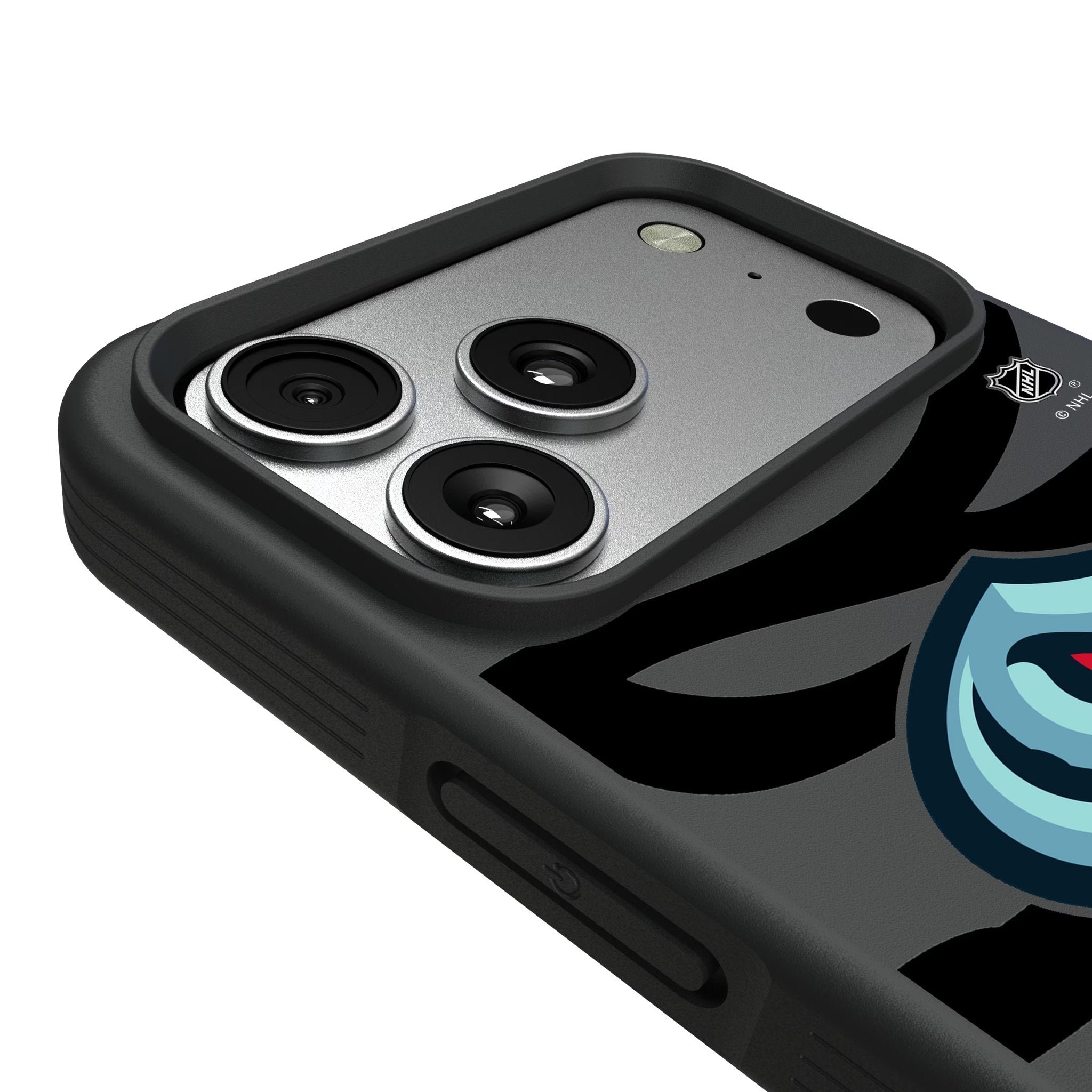 Seattle Kraken Monocolor Tilt Bump Phone Case for Apple iPhone 17 Series 6