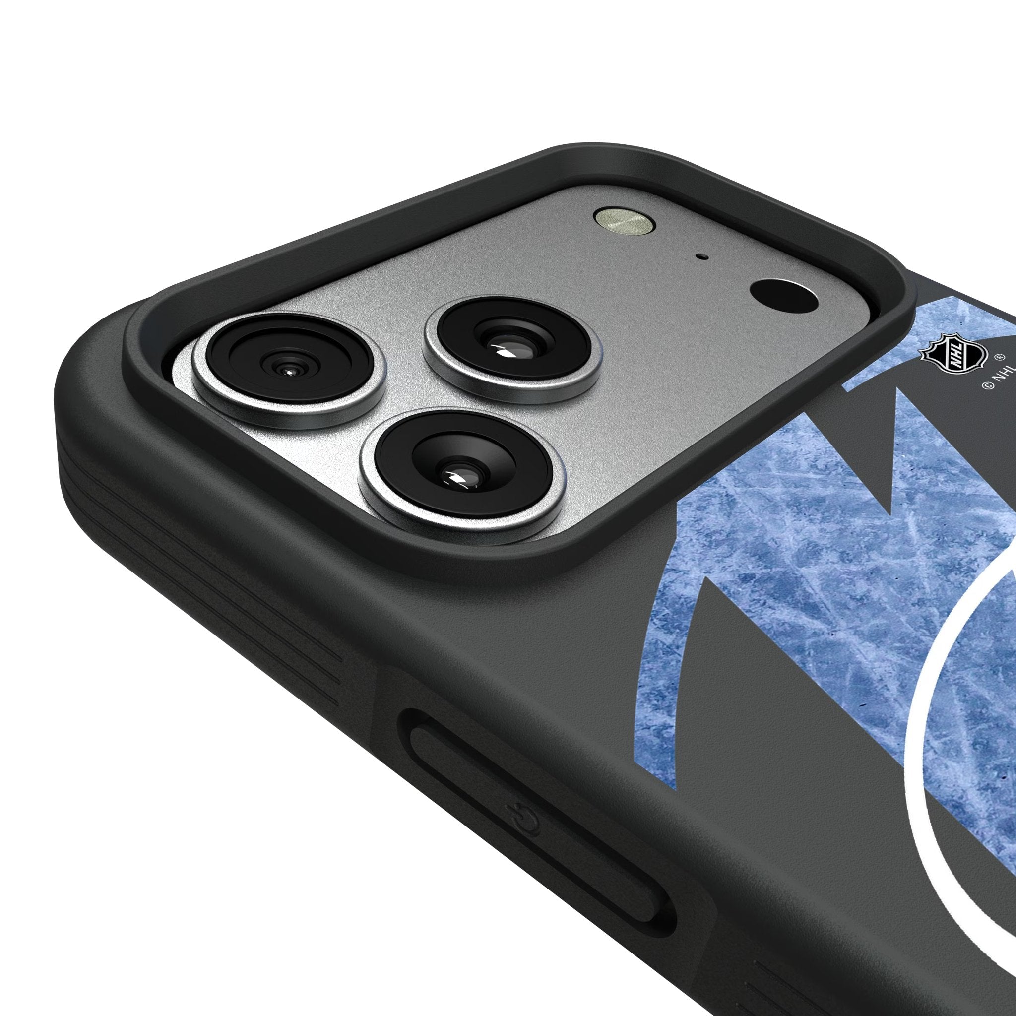 Tampa Bay Lightning Ice Tilt Bump Phone Case for Apple iPhone 17 Series 6