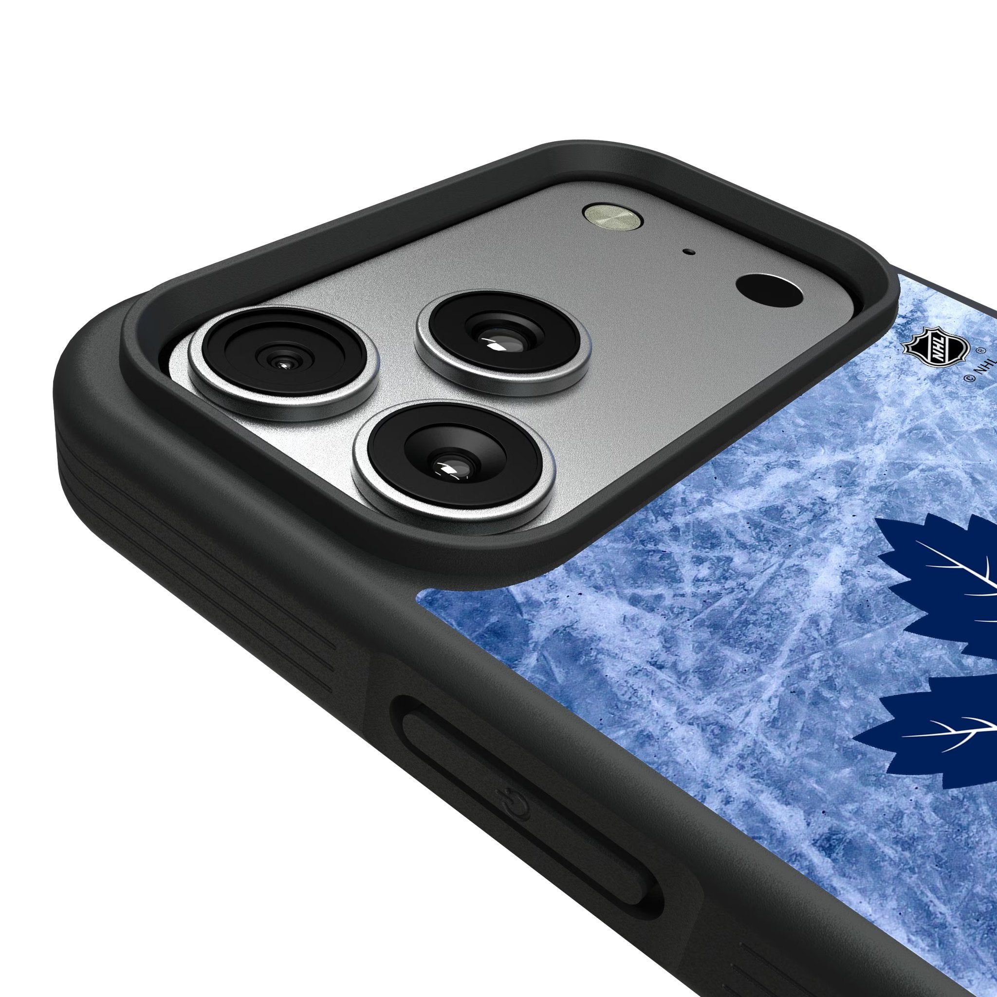 Toronto Maple Leafs Ice Wordmark Bump Phone Case for Apple iPhone 17 Series 6