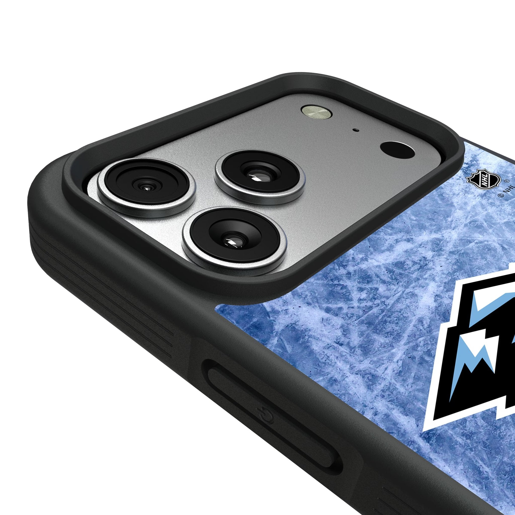 Utah Mammoth Ice Wordmark Bump Phone Case for Apple iPhone 17 Series 6