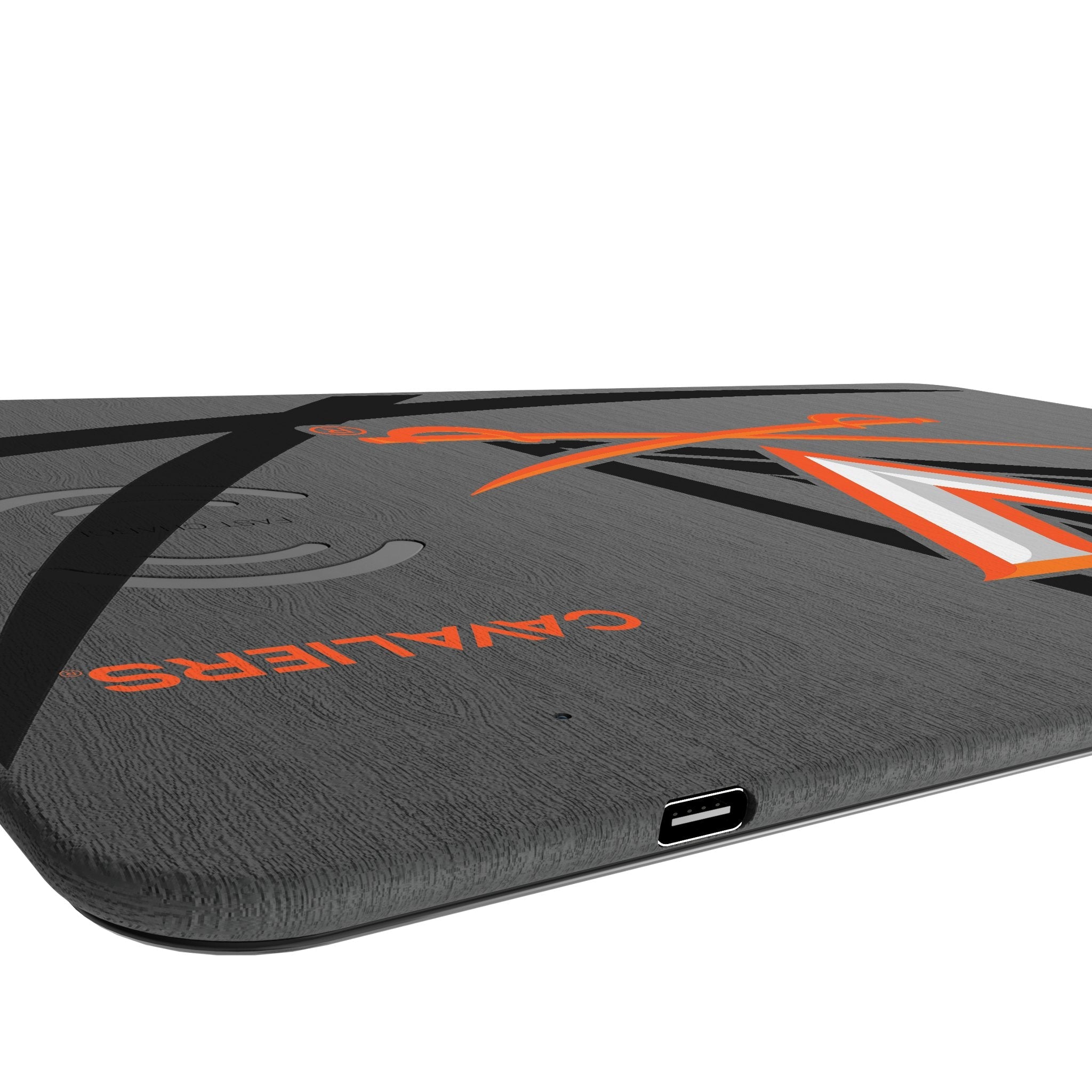 University of Virginia Cavaliers Monocolor Tilt 15-Watt Wireless Charger and Mouse Pad 3