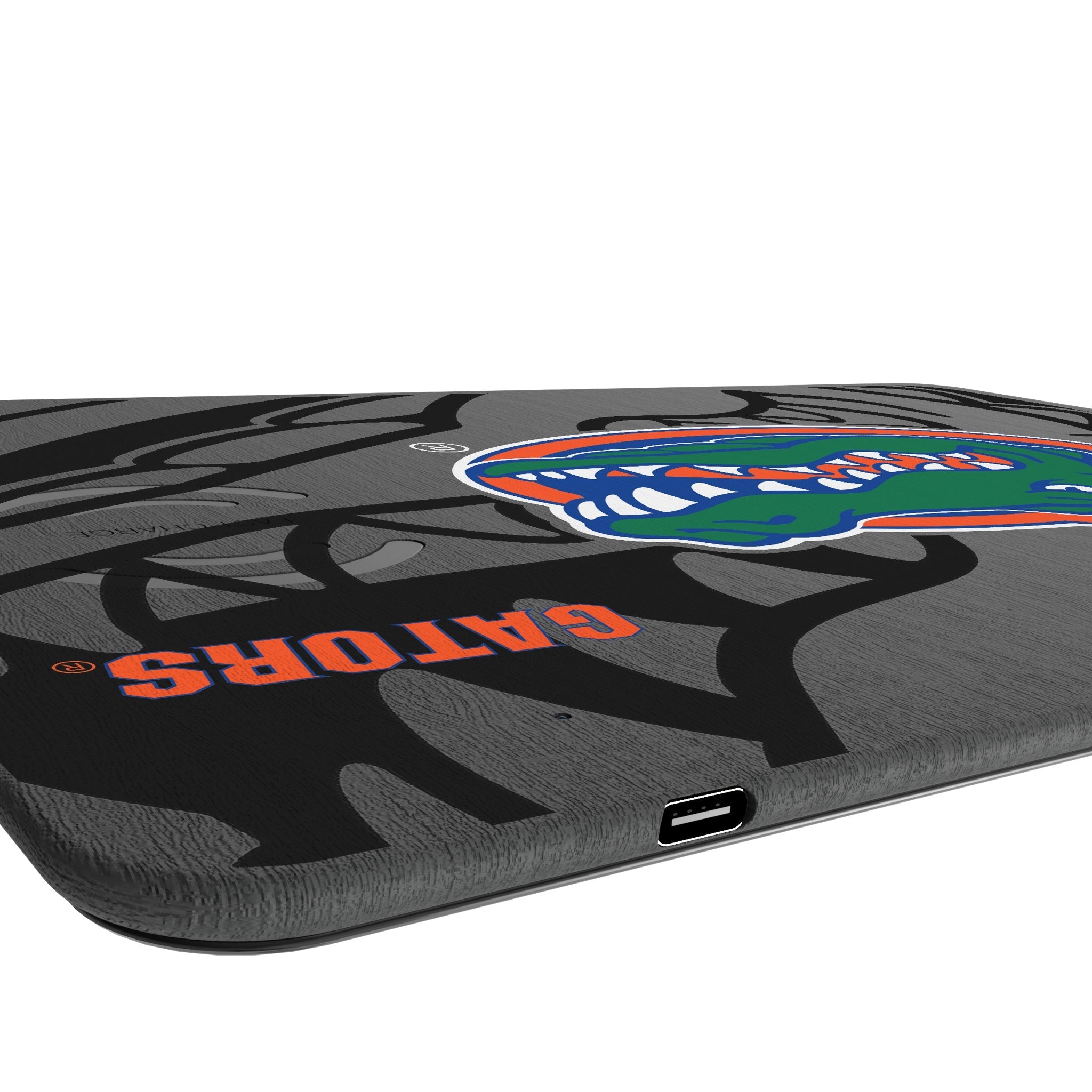 University of Florida Gators Monocolor Tilt 15-Watt Wireless Charger and Mouse Pad 3