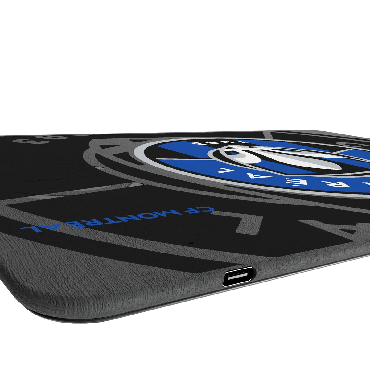 CF Montreal Monocolor Tilt 15-Watt Wireless Charger and Mouse Pad 3