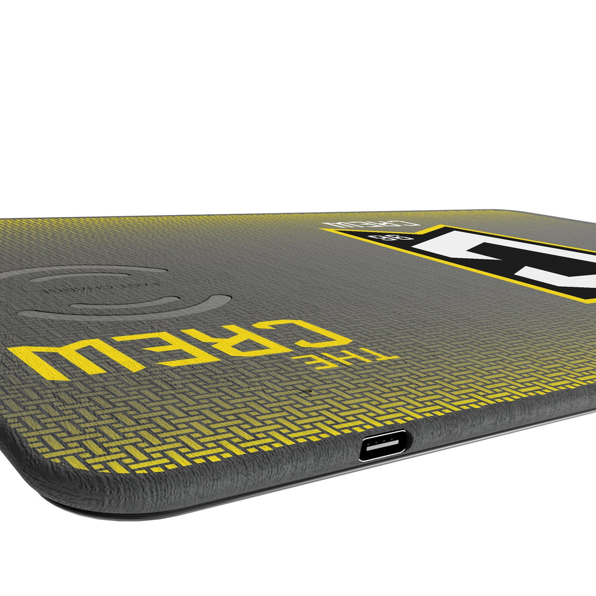 Columbus Crew Linen 15-Watt Wireless Charger and Mouse Pad 3