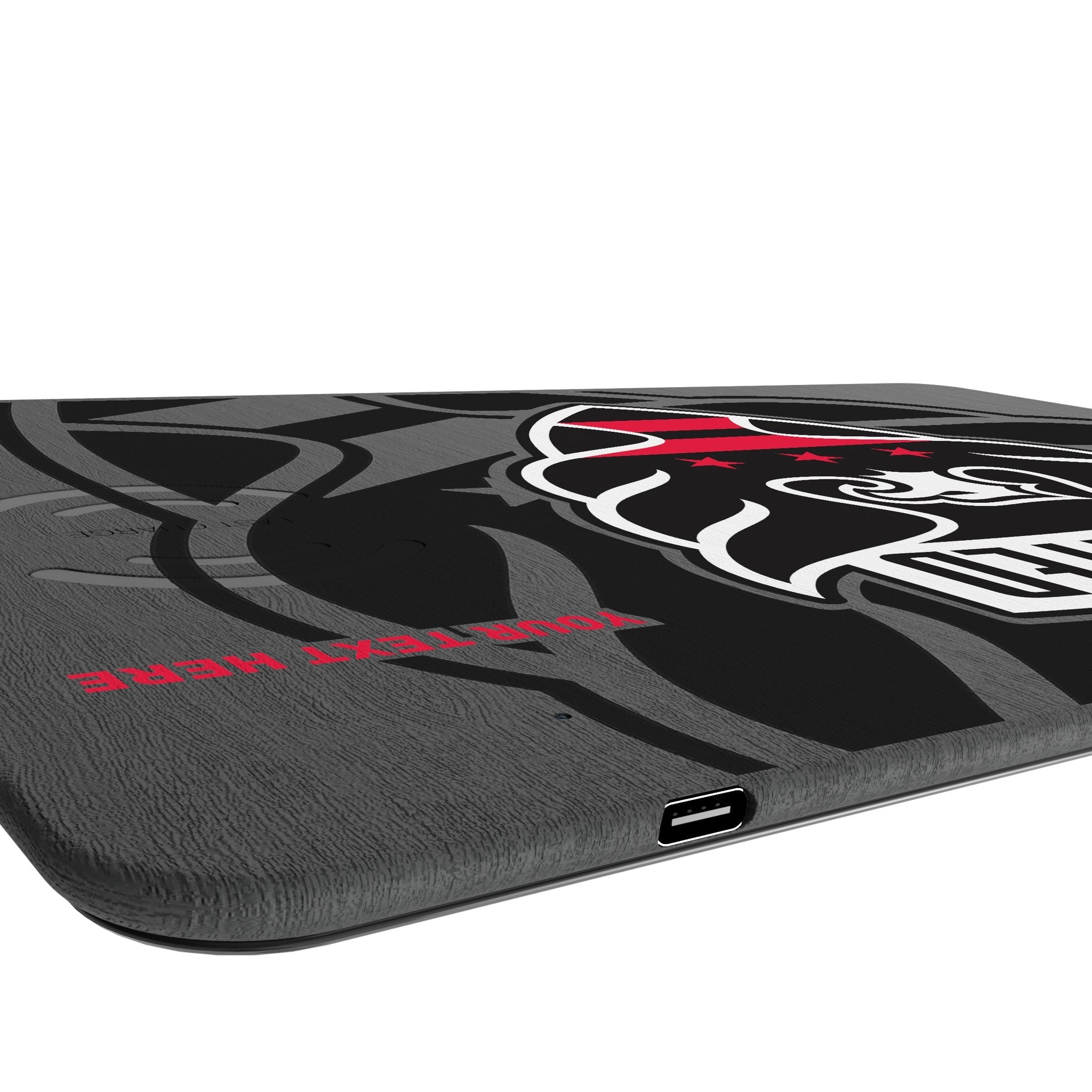 DC United Personalized Tilt 15-Watt Wireless Charger and Mouse Pad 3