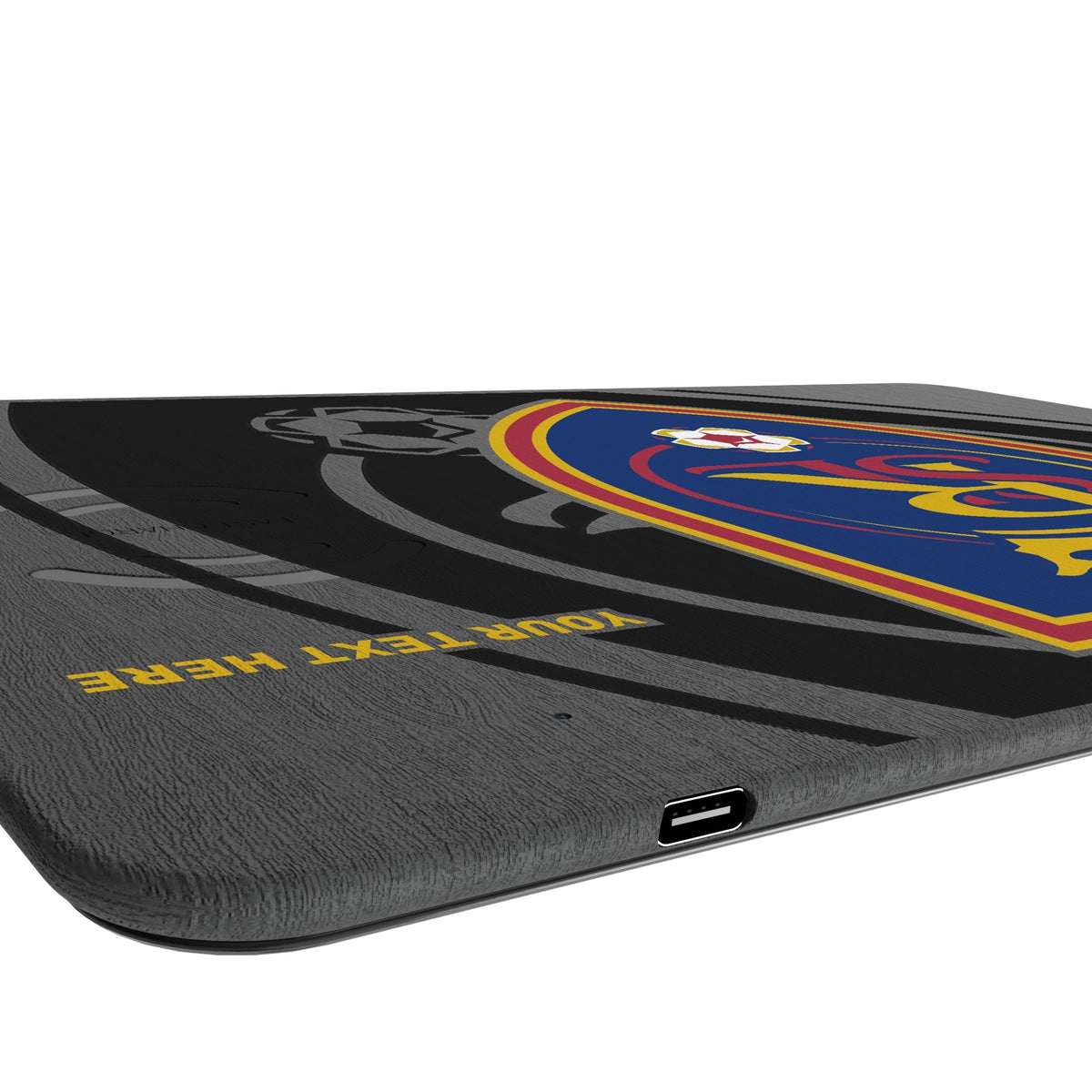 Real Salt Lake Personalized Tilt 15-Watt Wireless Charger and Mouse Pad 3