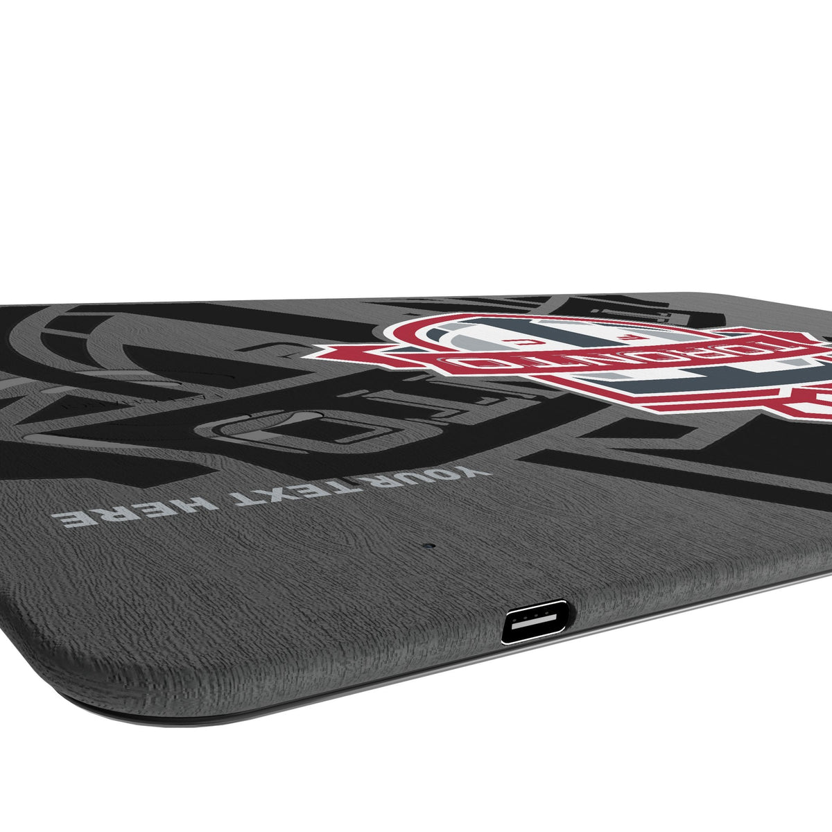 Toronto FC Personalized Tilt 15-Watt Wireless Charger and Mouse Pad 3
