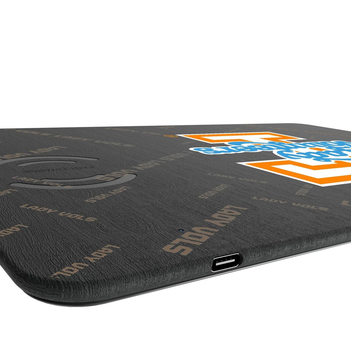 University of Tennessee Volunteers Quadtile 15-Watt Wireless Charger and Mouse Pad 3