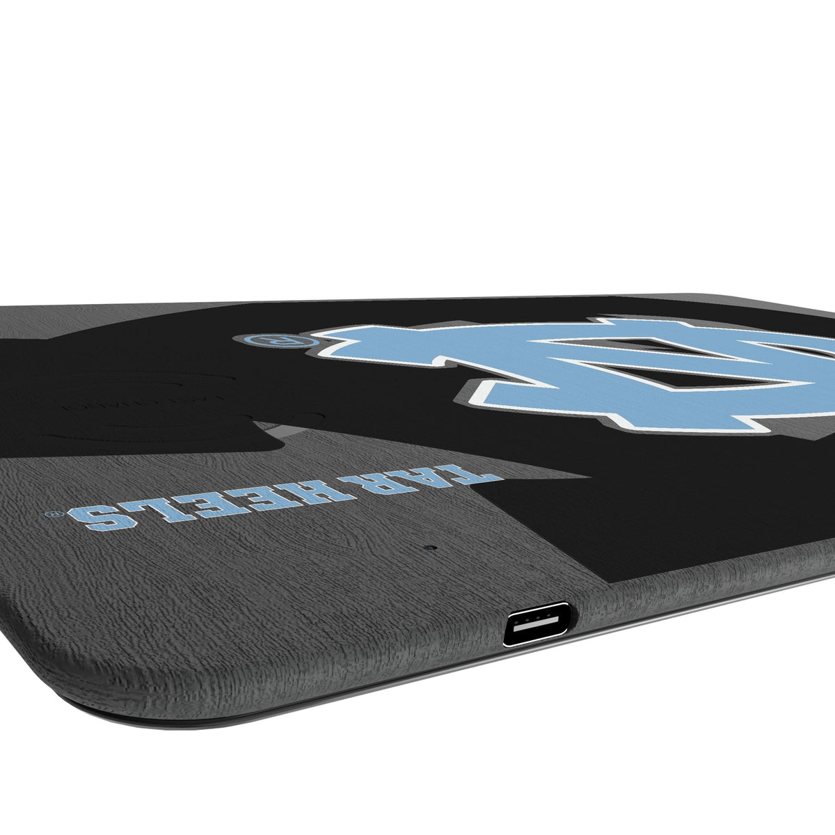 University of North Carolina Tar Heels Monocolor Tilt 15-Watt Wireless Charger and Mouse Pad 3