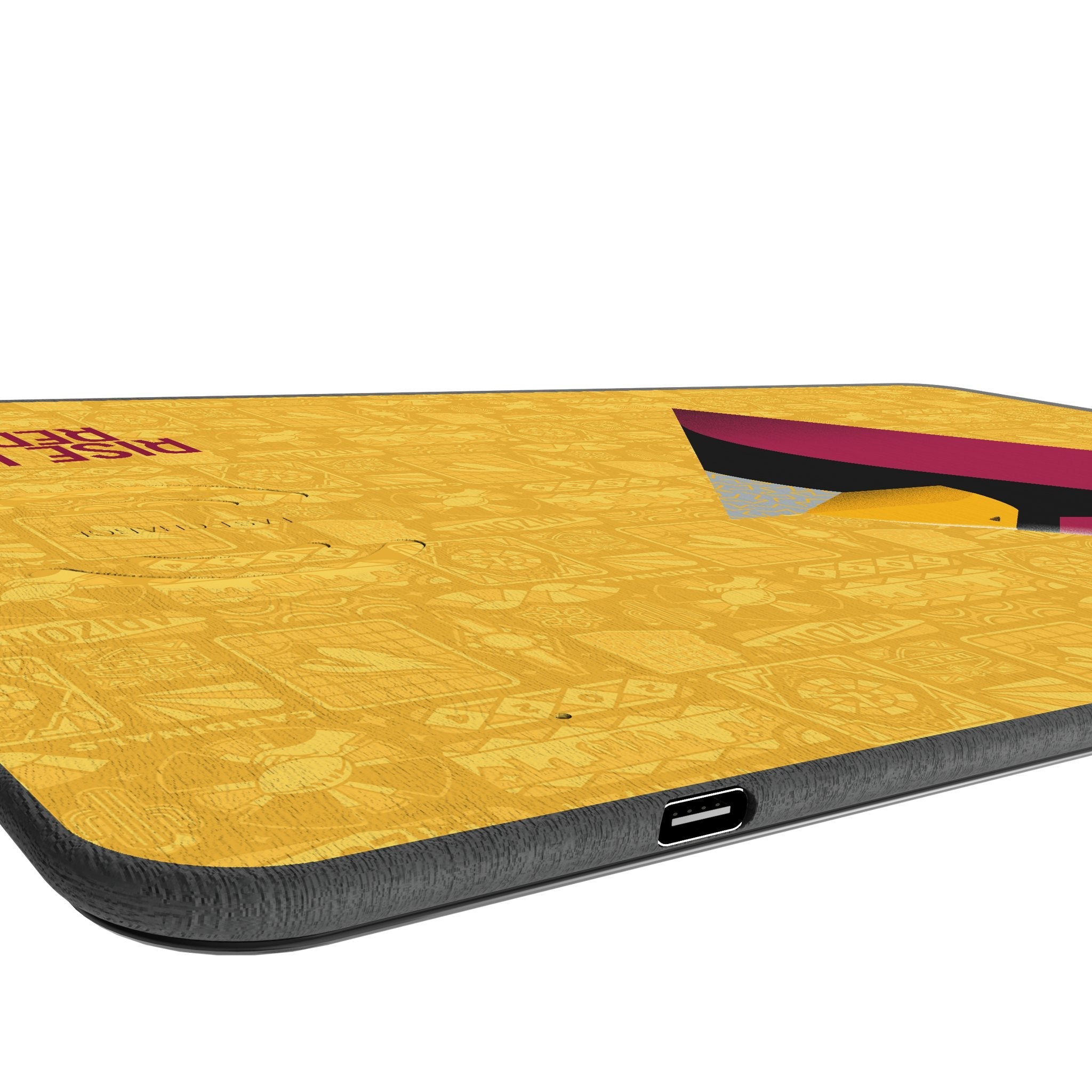 Arizona Cardinals 2024 Edition 15-Watt Wireless Charger and Mouse Pad 3