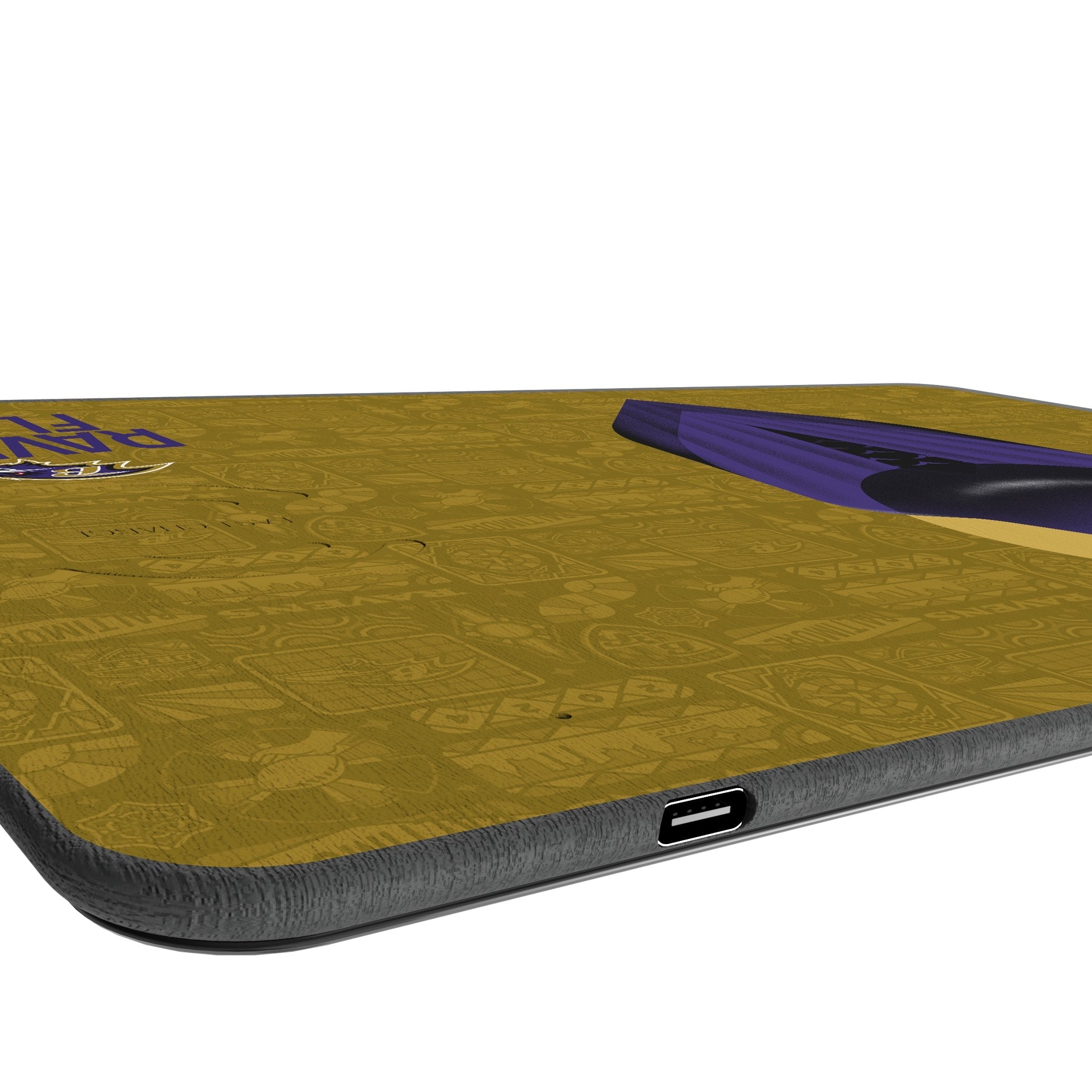 Baltimore Ravens 2024 Edition 15-Watt Wireless Charger and Mouse Pad 3