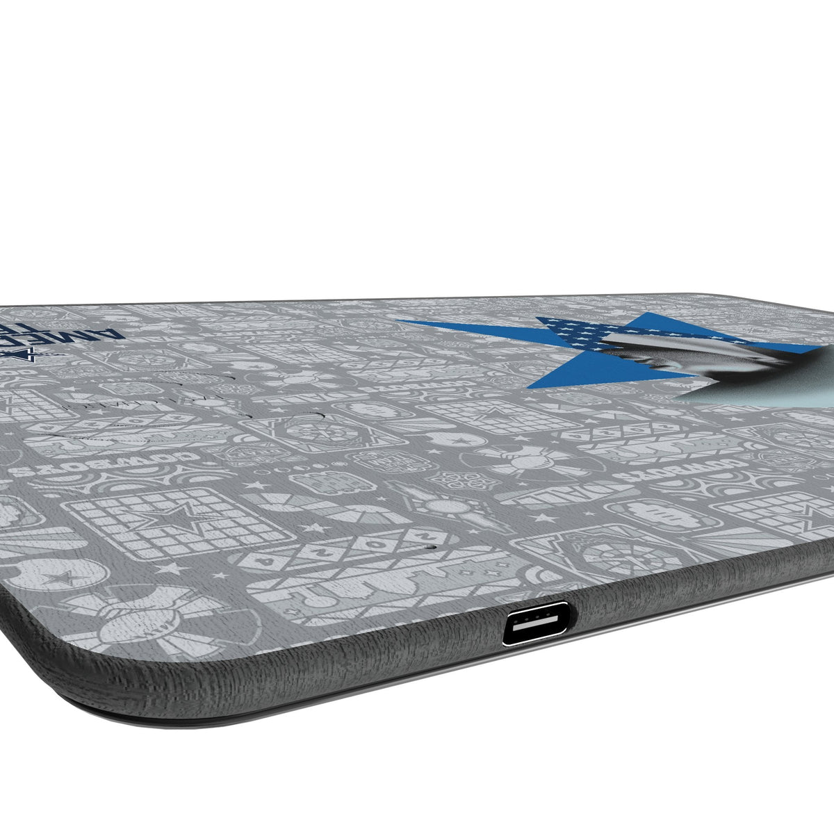Dallas Cowboys 2024 Edition 15-Watt Wireless Charger and Mouse Pad 3