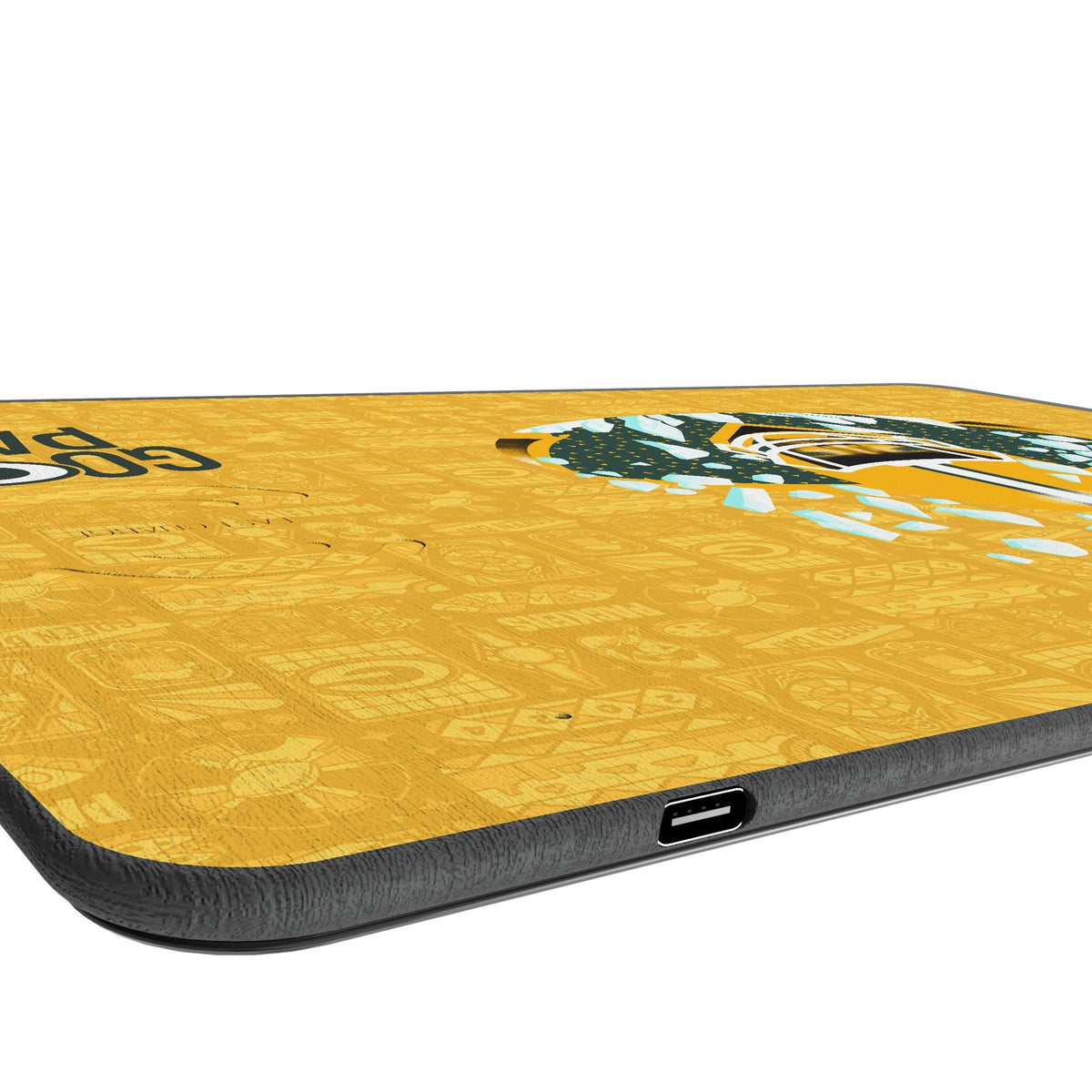 Green Bay Packers 2024 Edition 15-Watt Wireless Charger and Mouse Pad 3
