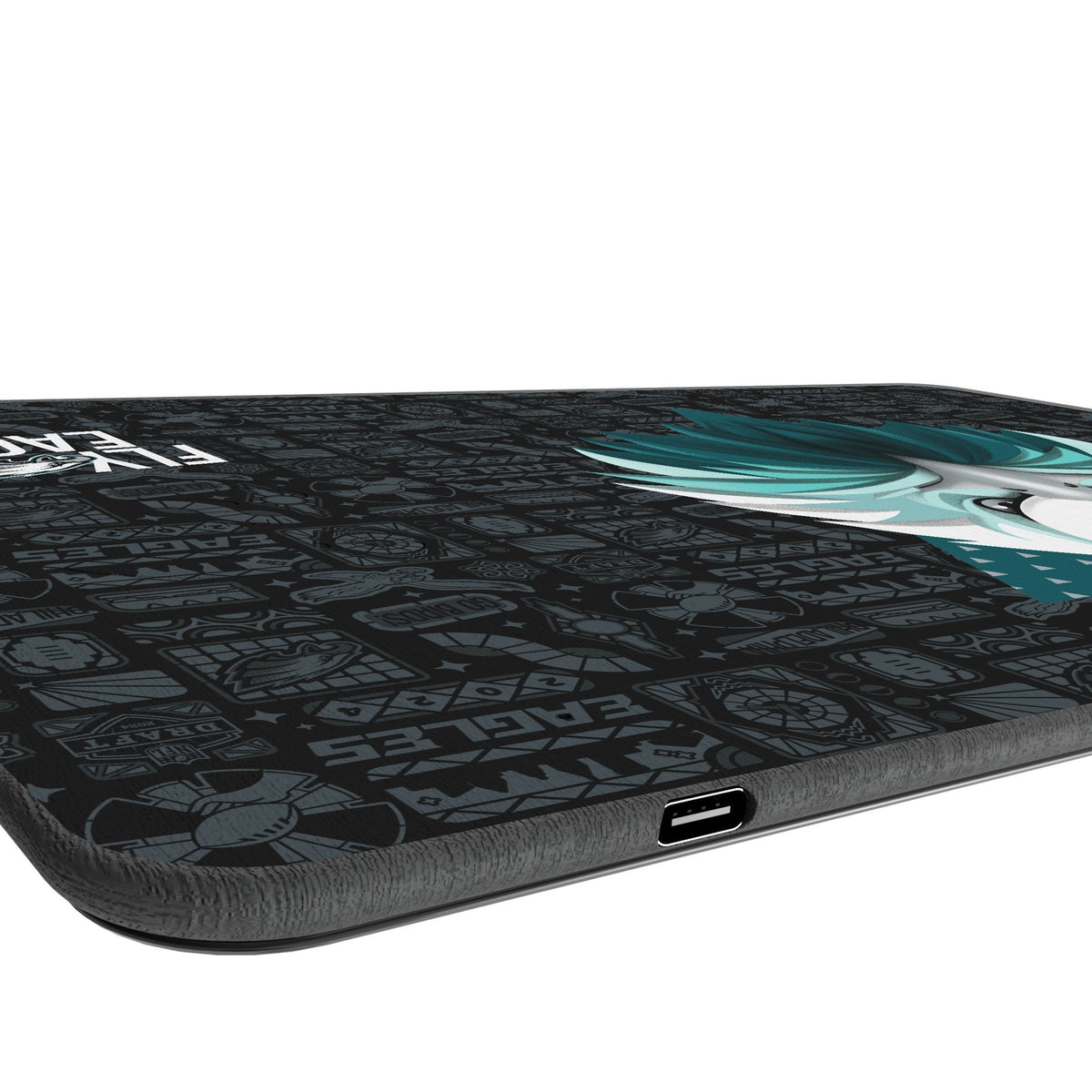 Philadelphia Eagles 2024 Edition 15-Watt Wireless Charger and Mouse Pad 3