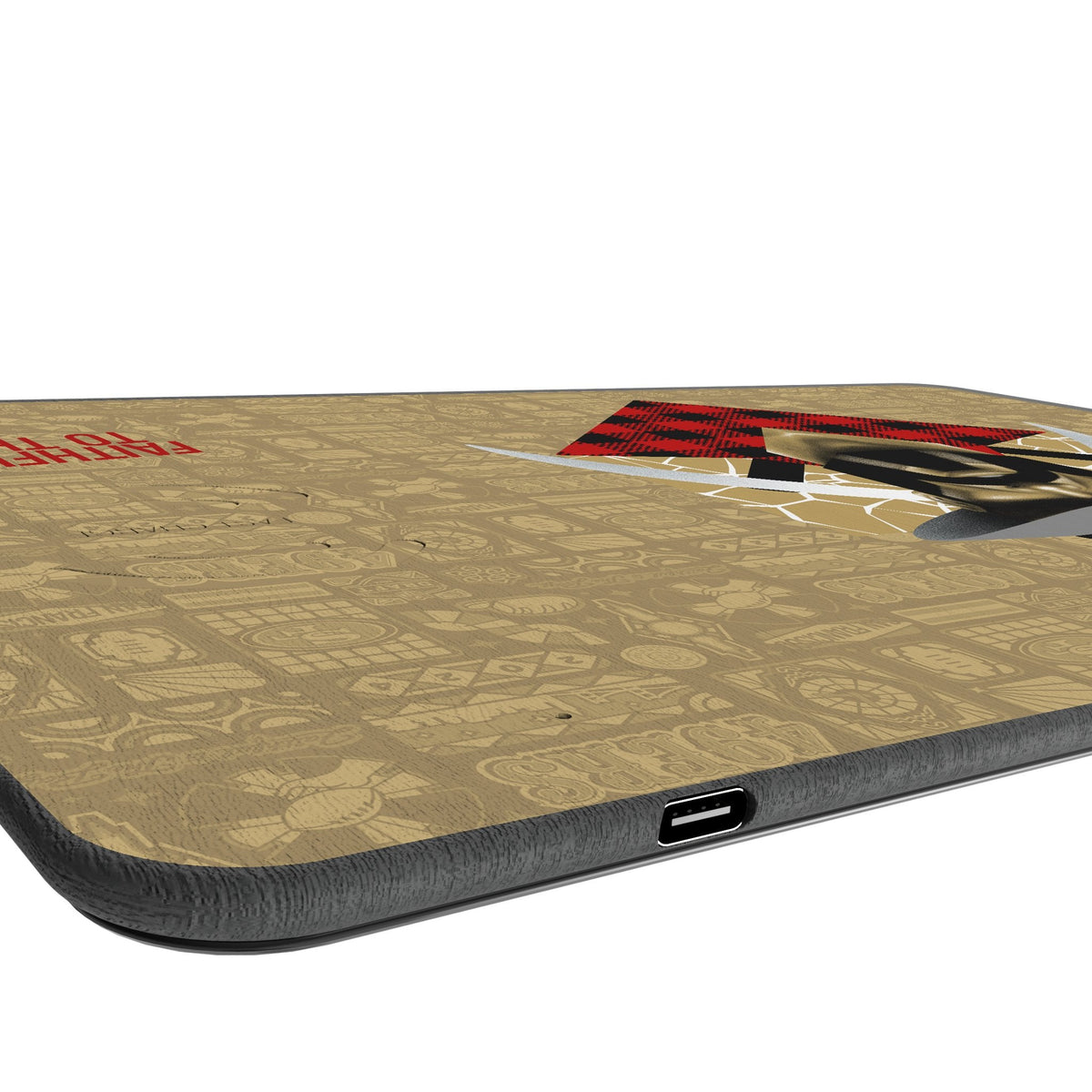 San Francisco 49ers 2024 Edition 15-Watt Wireless Charger and Mouse Pad 3