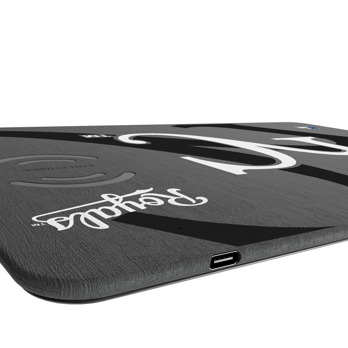 Kansas City Royals Monocolor Tilt 15-Watt Wireless Charger and Mouse Pad 3