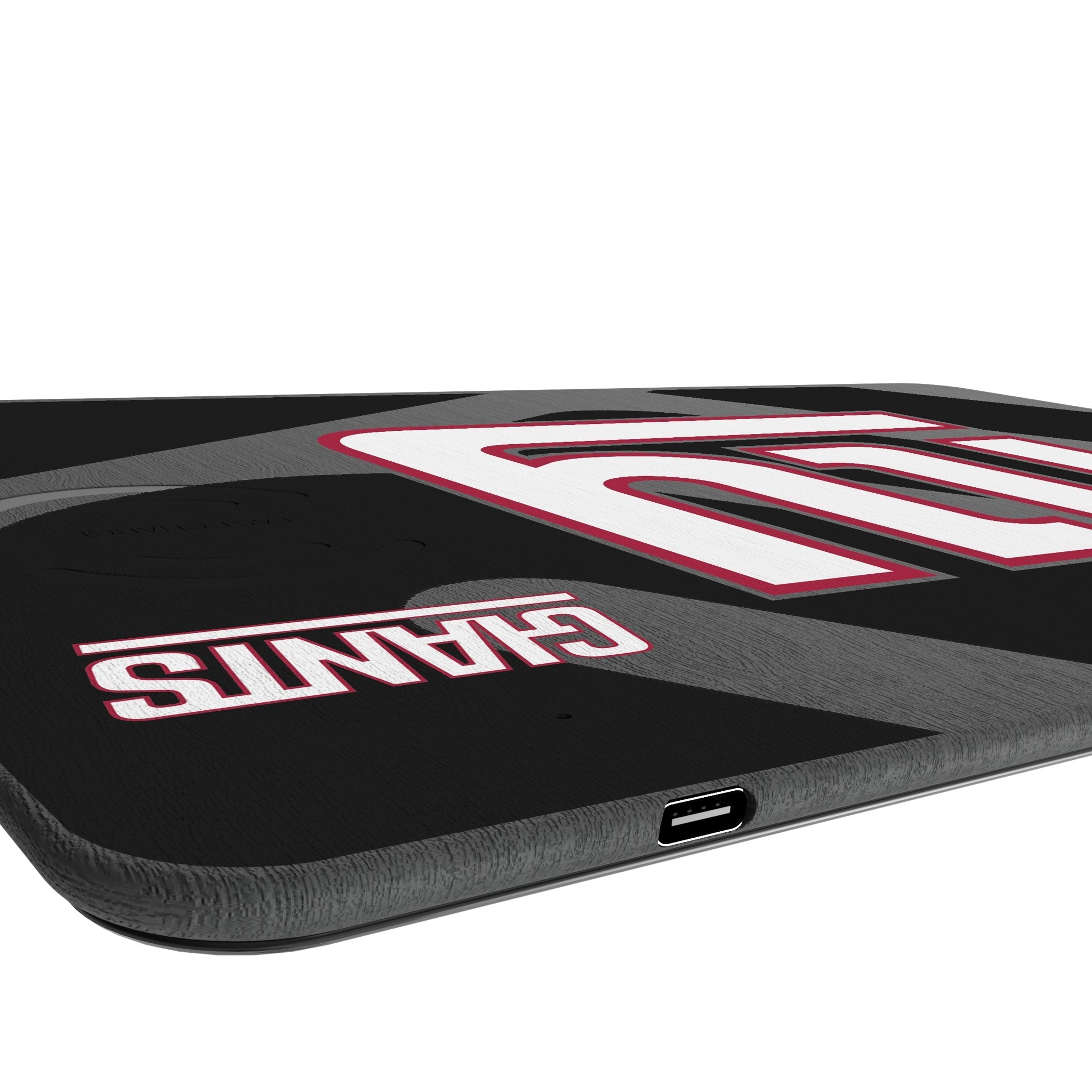 New York Giants Monocolor Tilt 15-Watt Wireless Charger and Mouse Pad 3