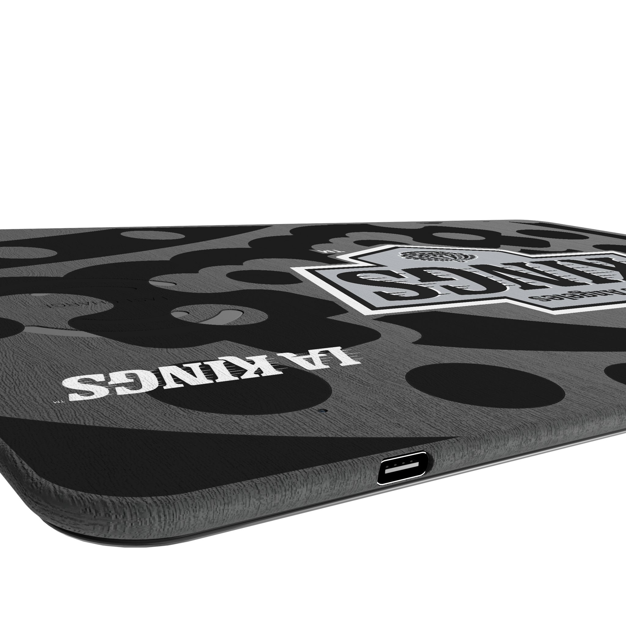 LA Kings Monocolor Tilt 15-Watt Wireless Charger and Mouse Pad 3