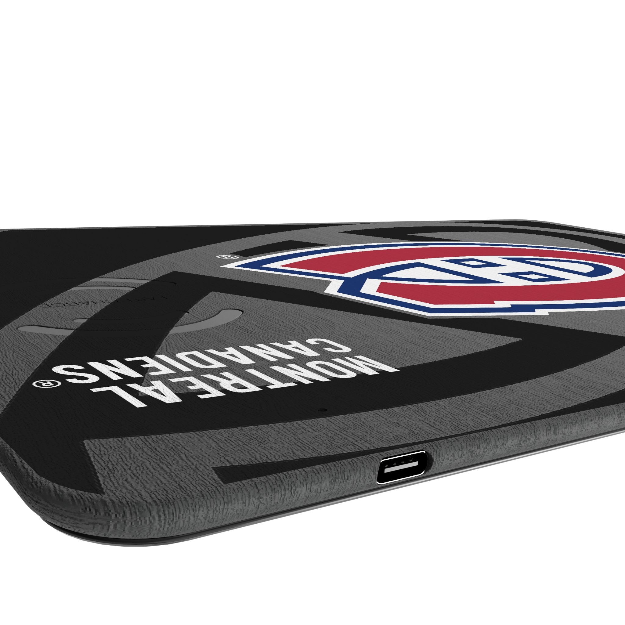 Montreal Canadiens Monocolor Tilt 15-Watt Wireless Charger and Mouse Pad 3