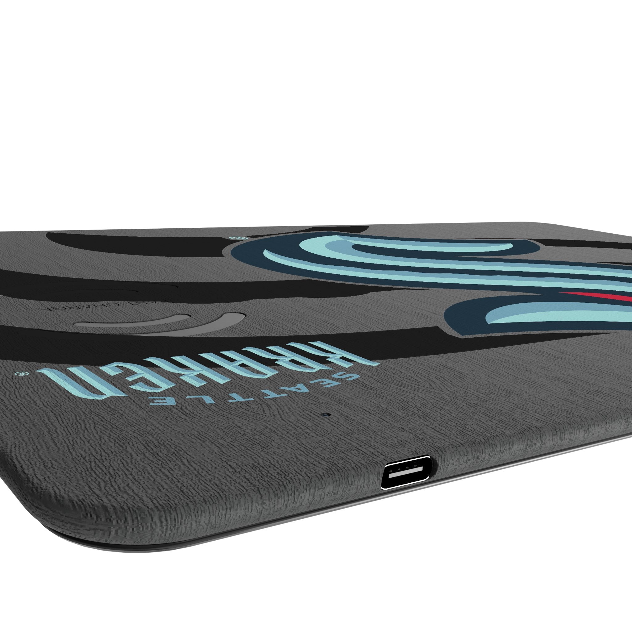 Seattle Kraken Monocolor Tilt 15-Watt Wireless Charger and Mouse Pad 3