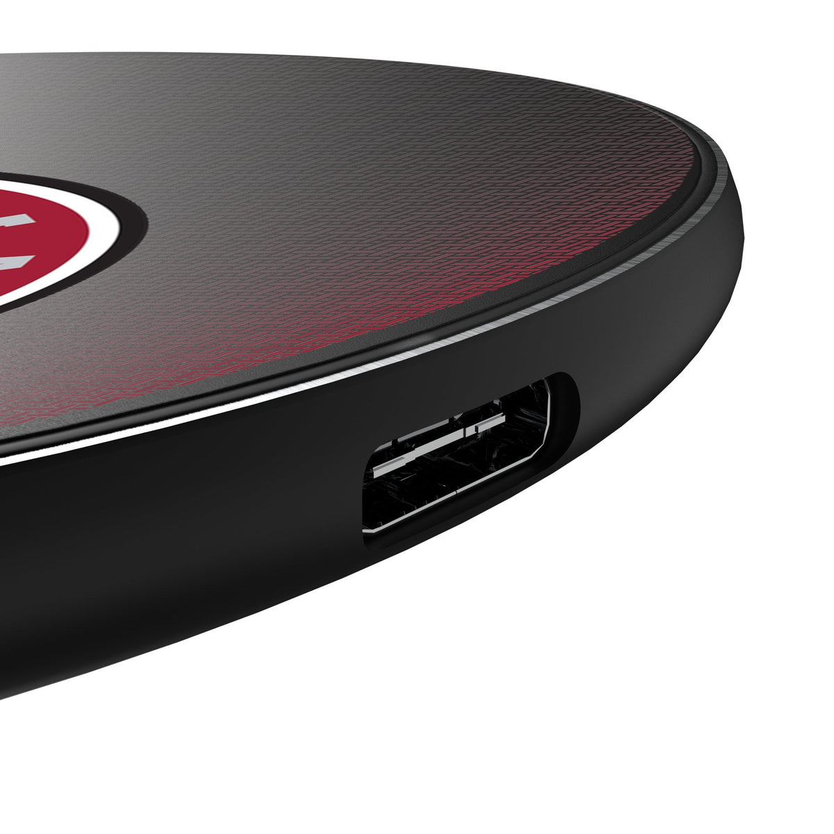 University of Alabama Crimson Tide Linen 15-Watt Wireless Charger 3
