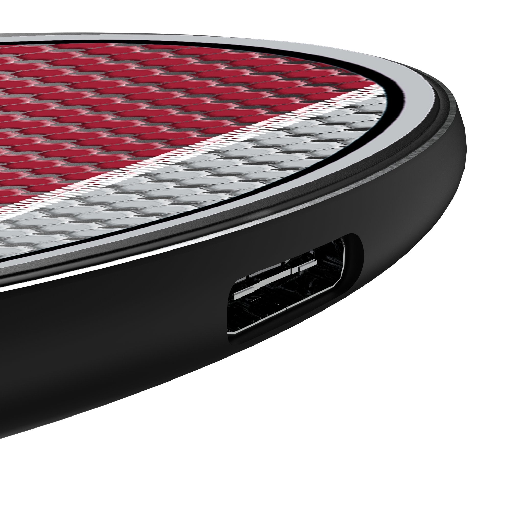University of Alabama Crimson Tide Script A Mesh 15-Watt Wireless Charger 3