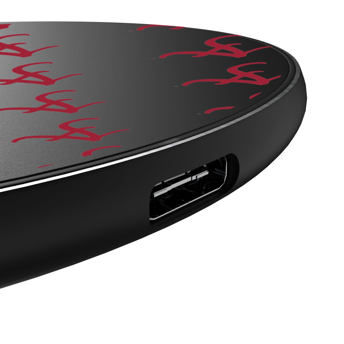 University of Alabama Crimson Tide Script A Fashion Pattern 15-Watt Wireless Charger 3