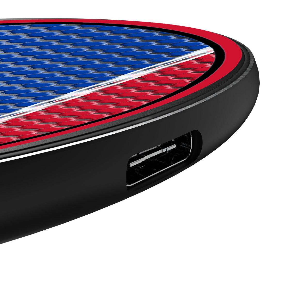 University of Kansas Jayhawks Mesh 15-Watt Wireless Charger 3
