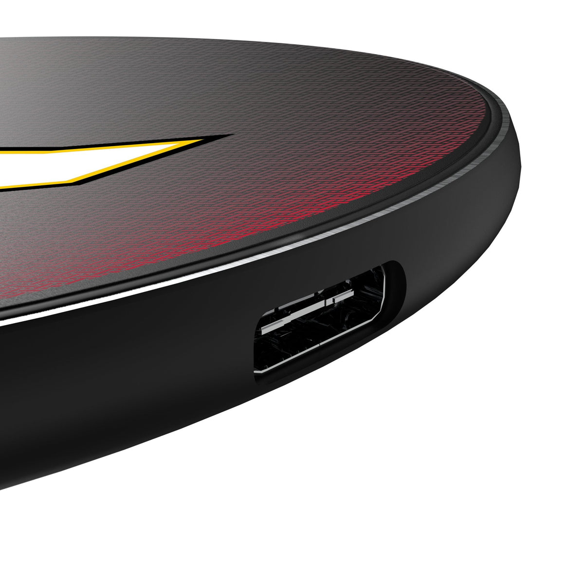 University of Maryland Terrapins Linen 15-Watt Wireless Charger 3