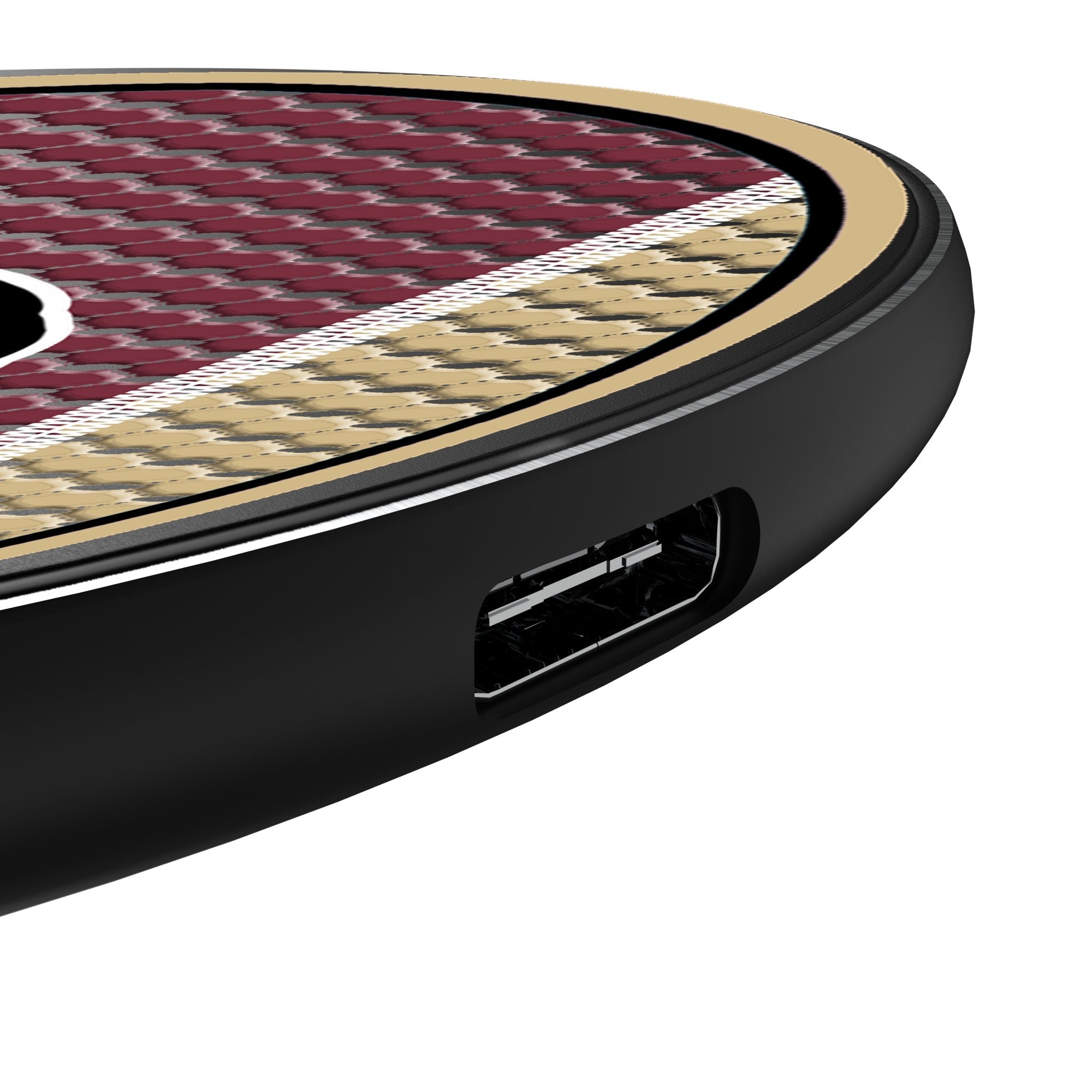 Florida State University Seminoles Mesh 15-Watt Wireless Charger 3