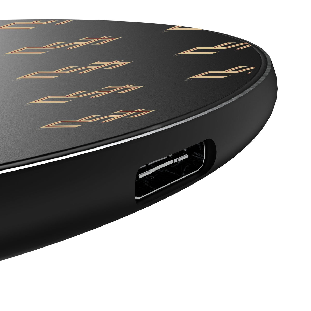 Florida State University Seminoles Fashion Pattern 15-Watt Wireless Charger 3