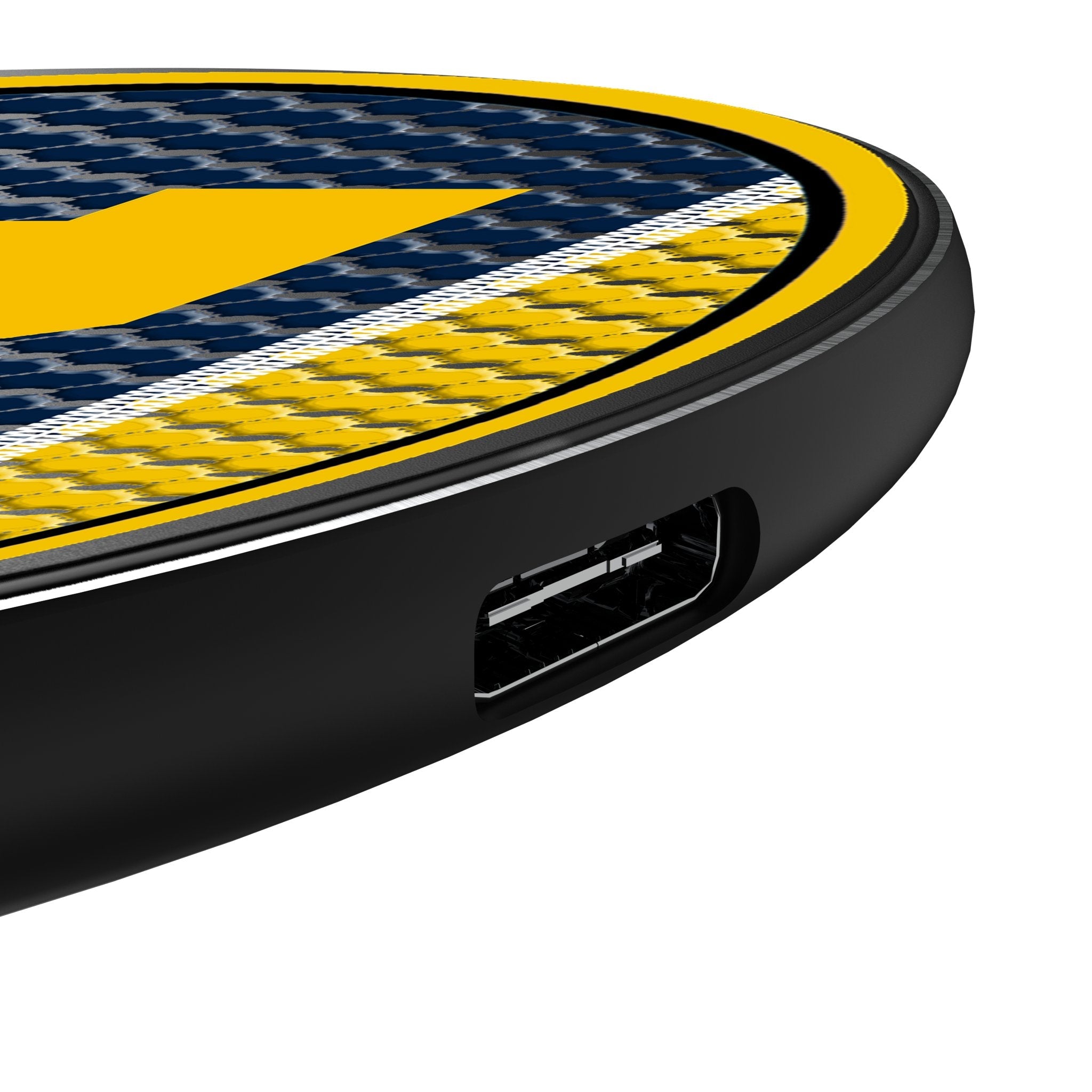 University of Michigan Wolverines Mesh 15-Watt Wireless Charger 3