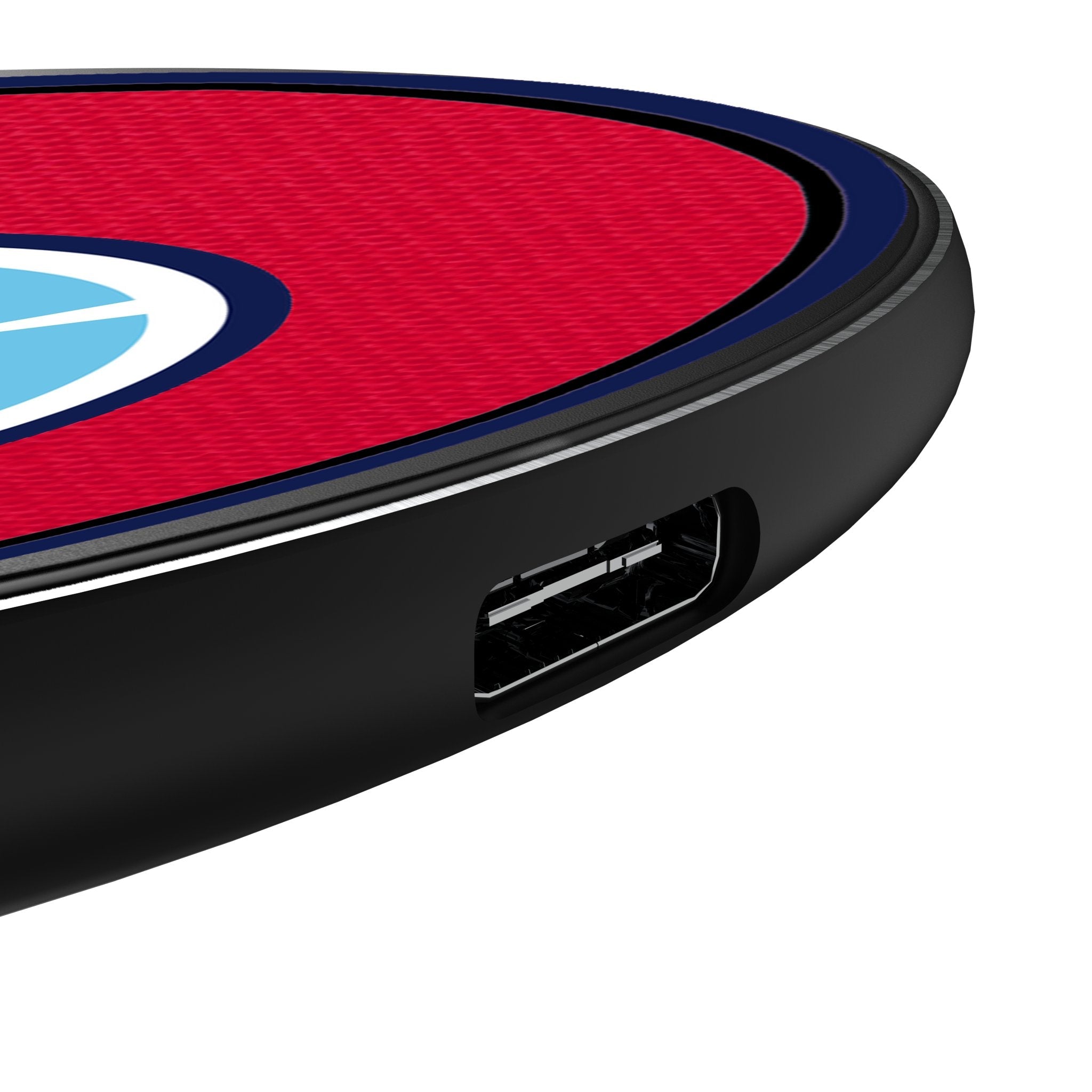 Chicago Fire Personalized Endzone Solid 15-Watt Wireless Charger 3